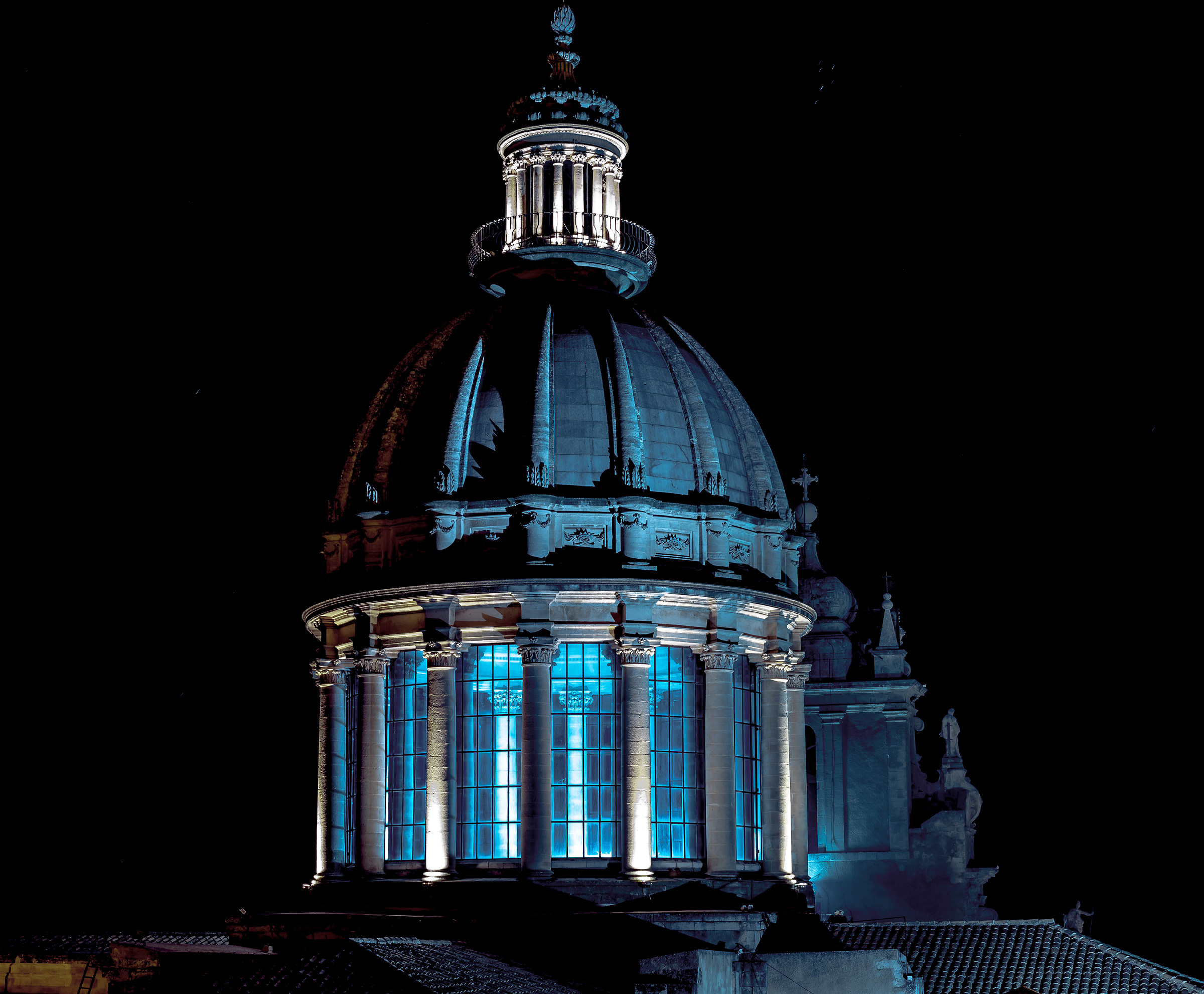 cupola duomo san giorgio di ragusa ibla
