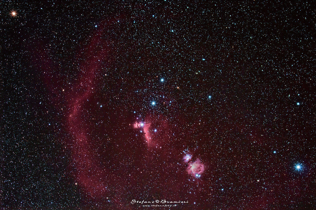 Wide field on Orione