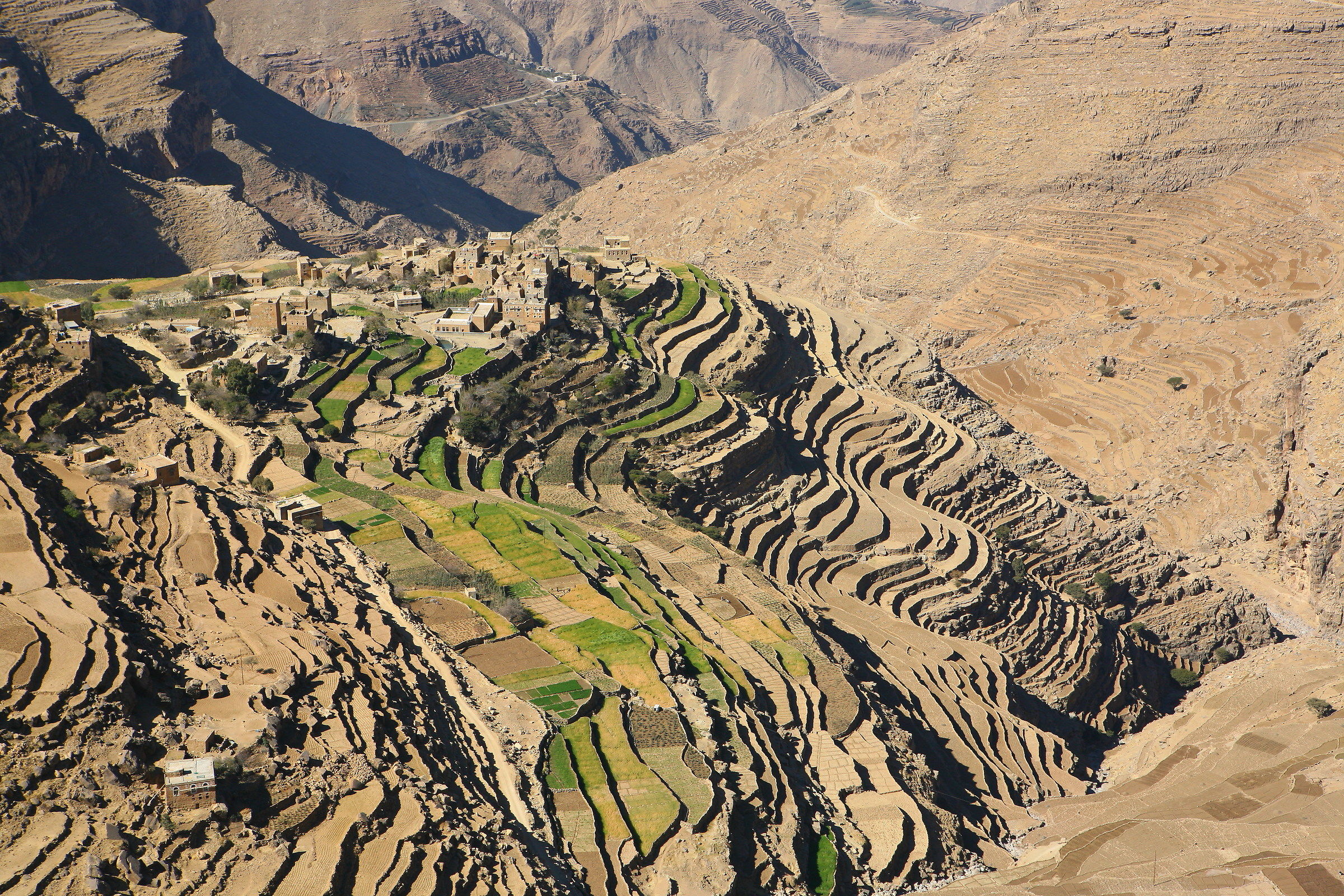Terrazzamenti in Yemen