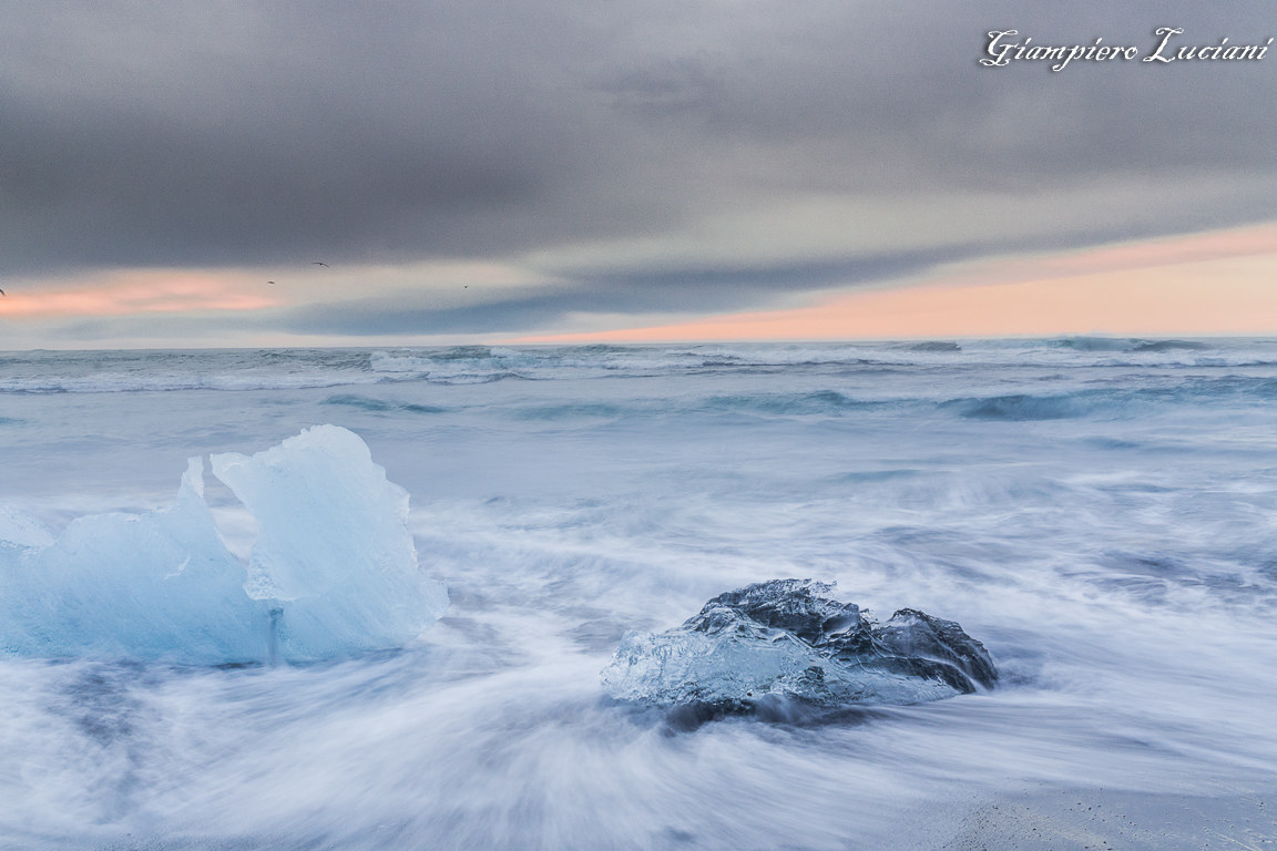 sunrise at diamond beach