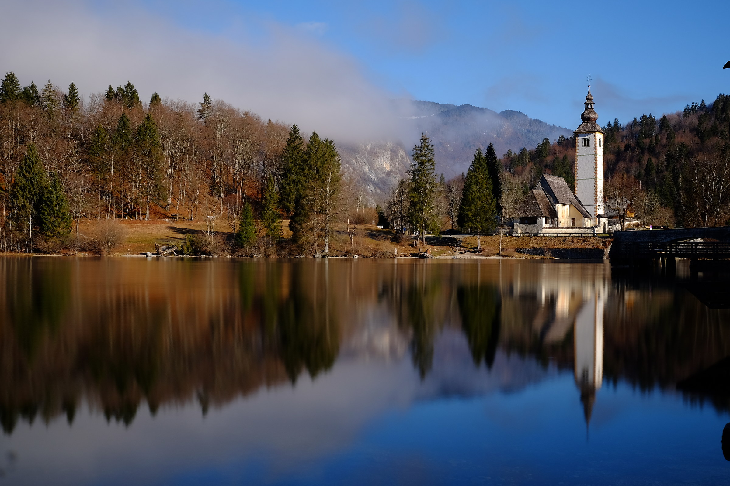 Slovenia  Lago di Bohinj