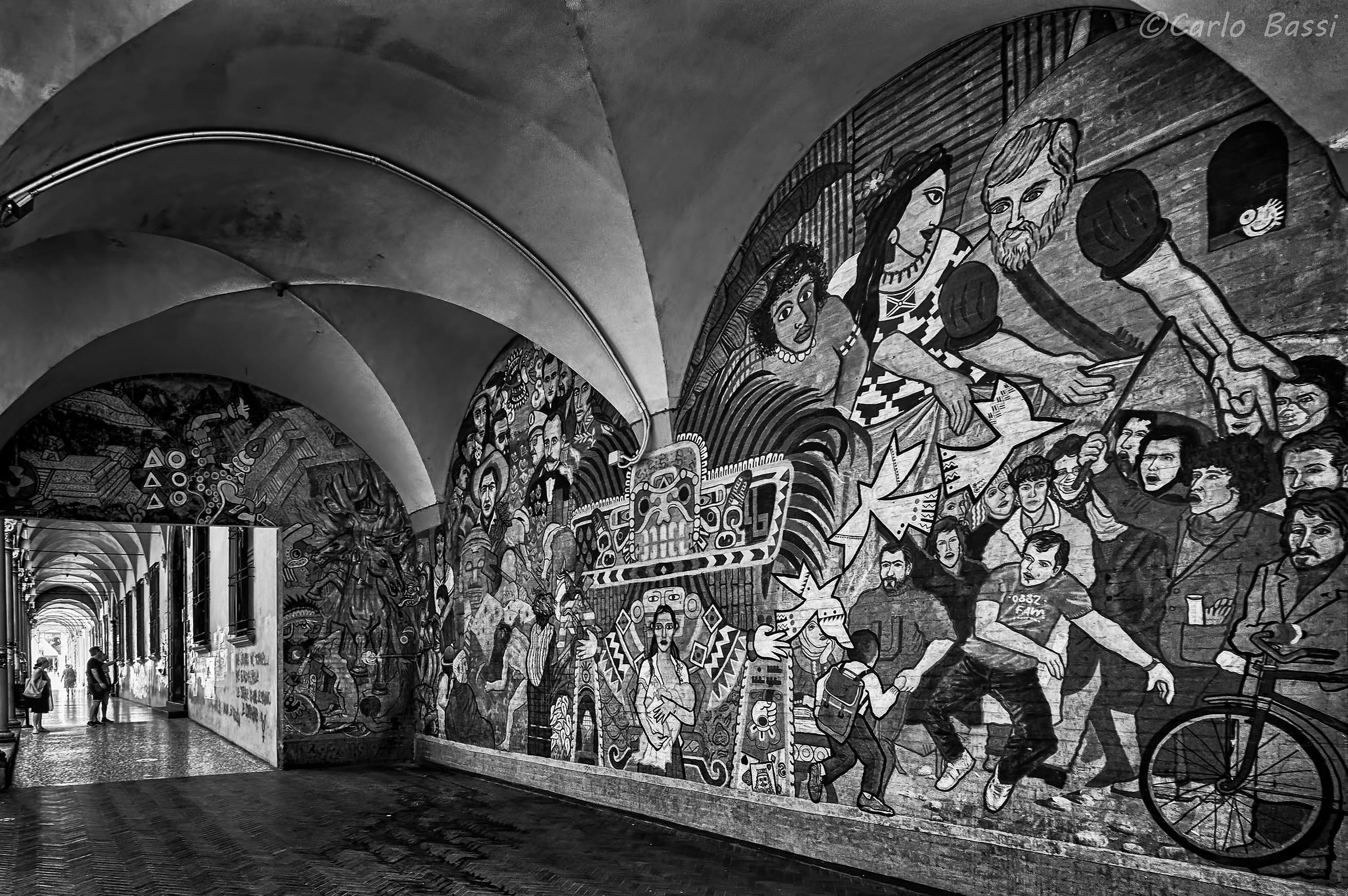 Murals in Bologna