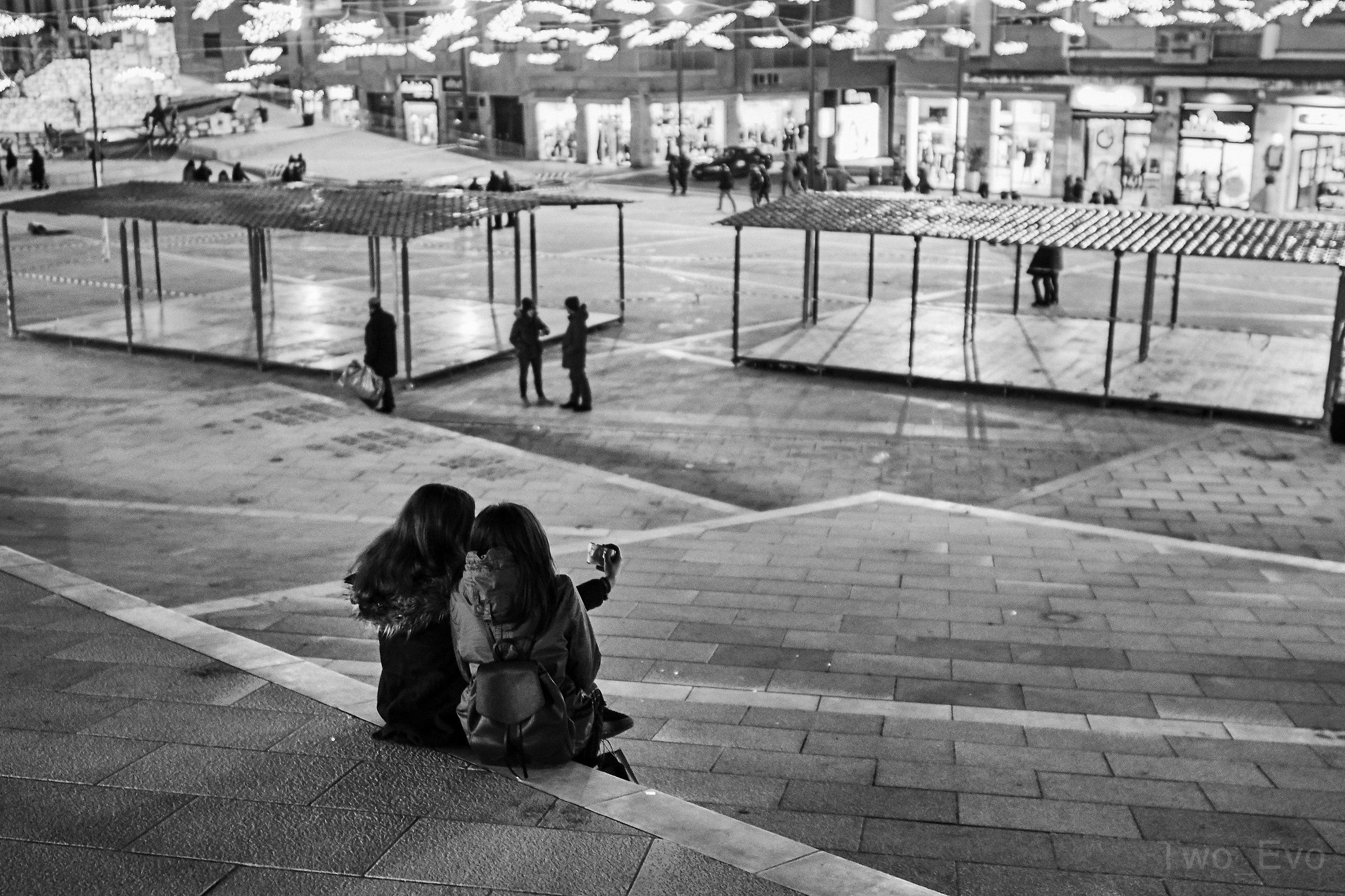 Selfie in front of nothing