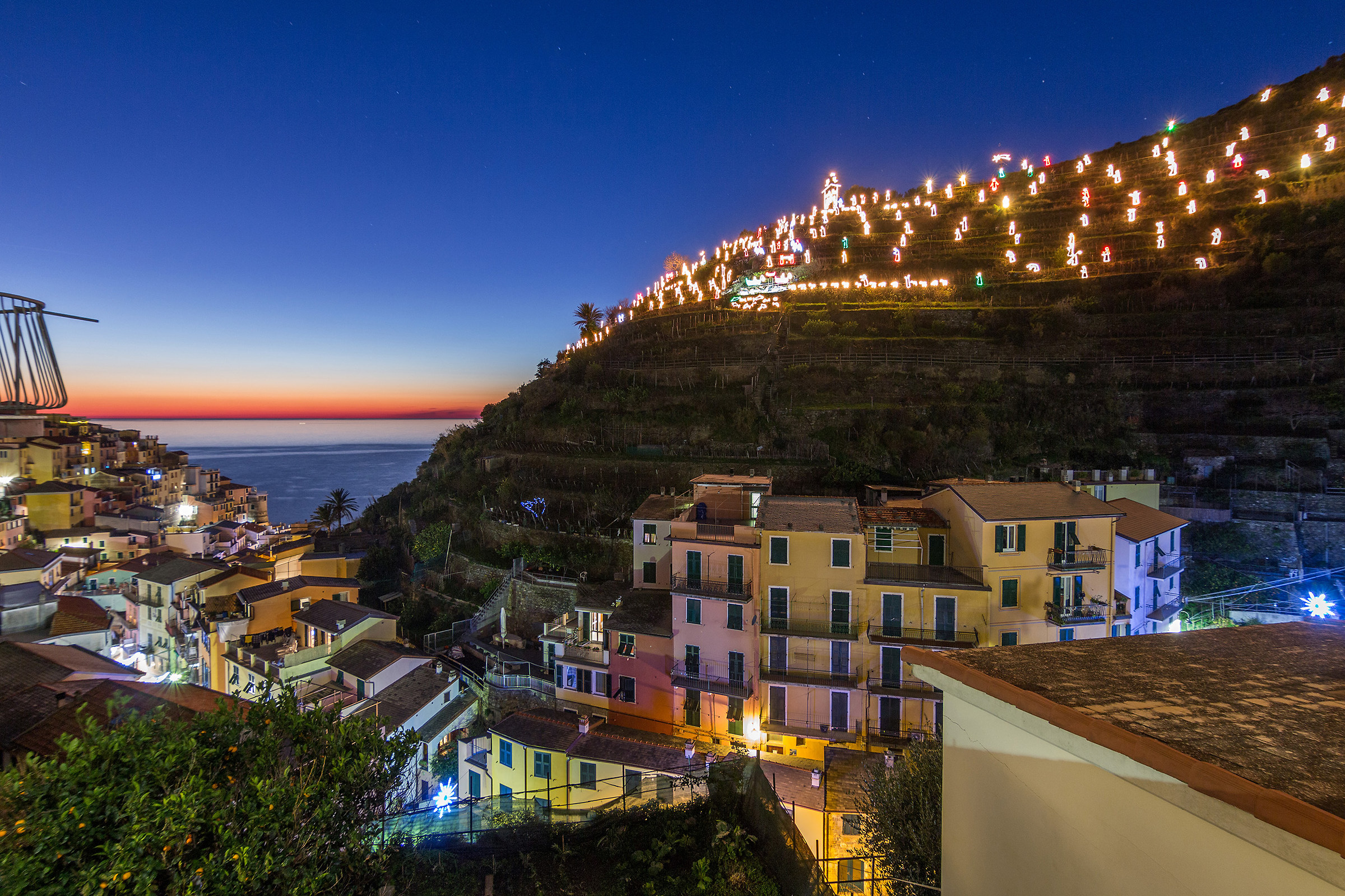 Manarola Nativity. Best wishes