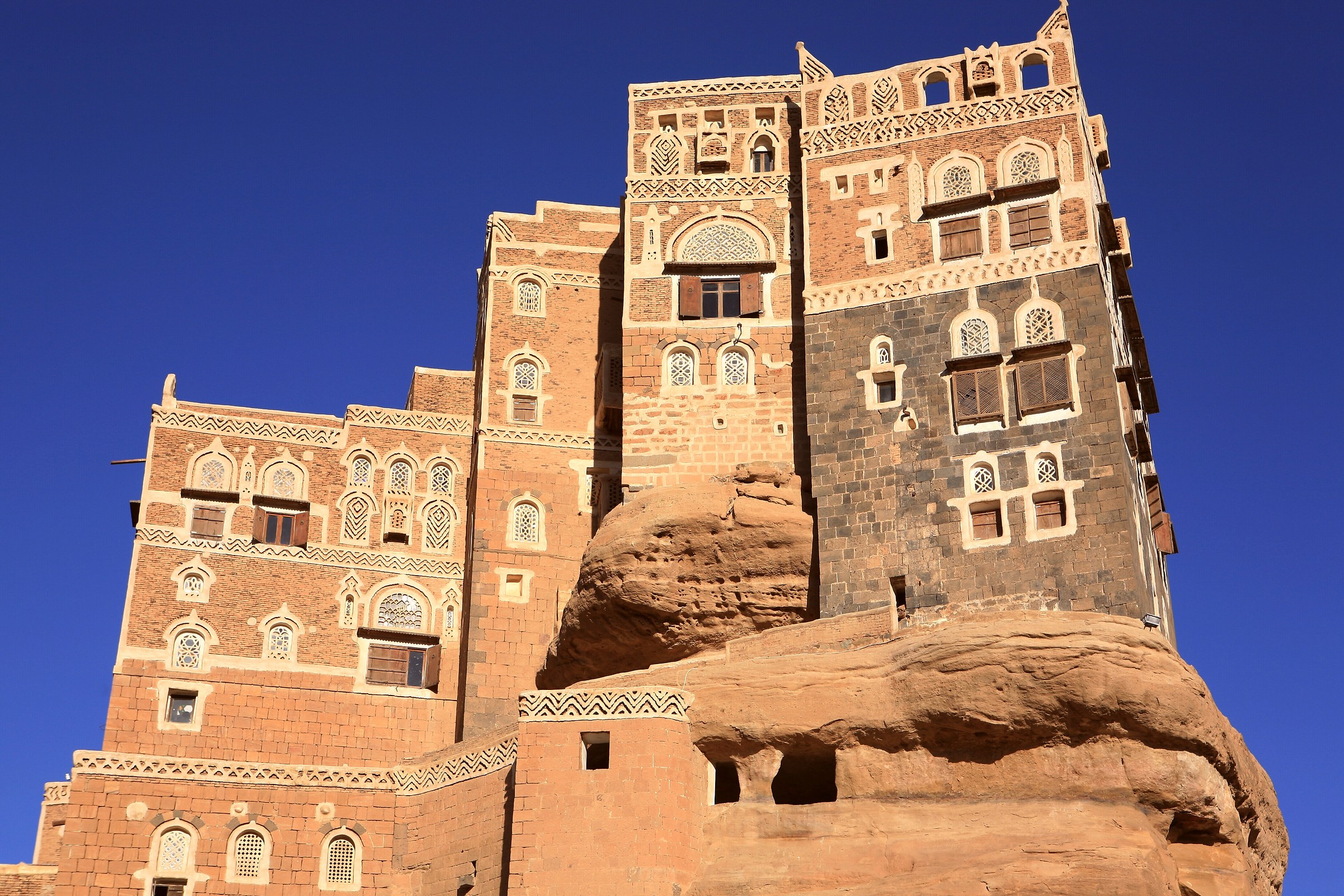 Wadi Dhar il Palazzo sulla Roccia, Yemen