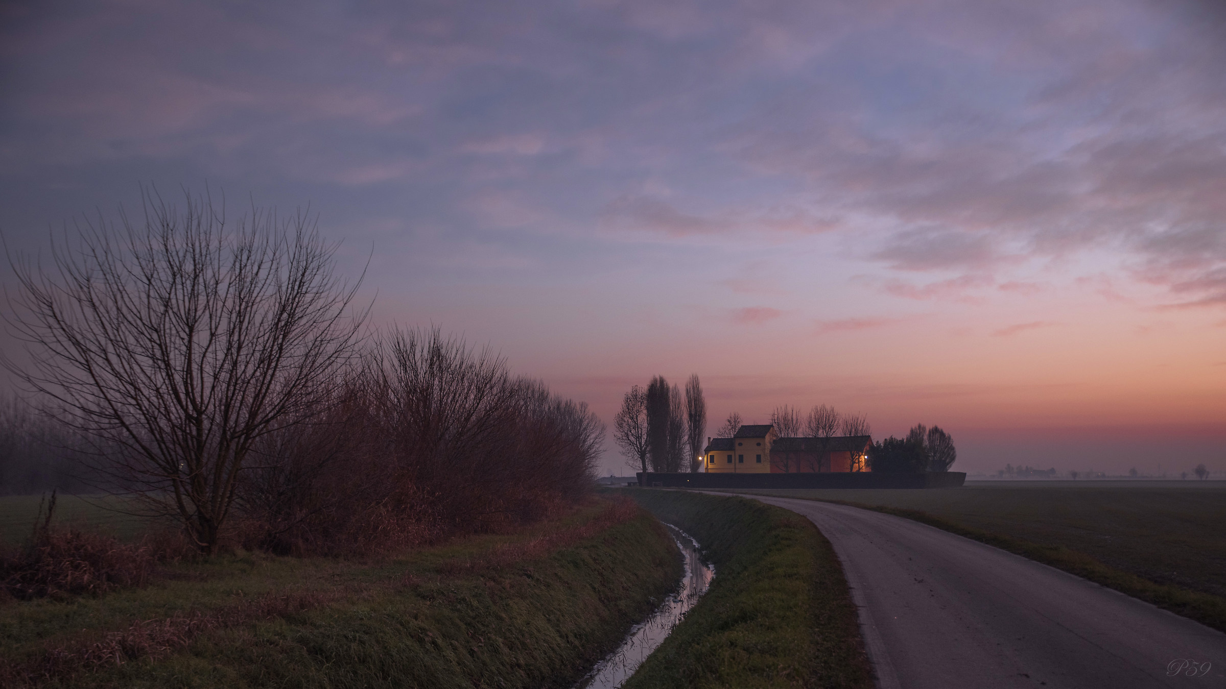 Si fa sera in campagna