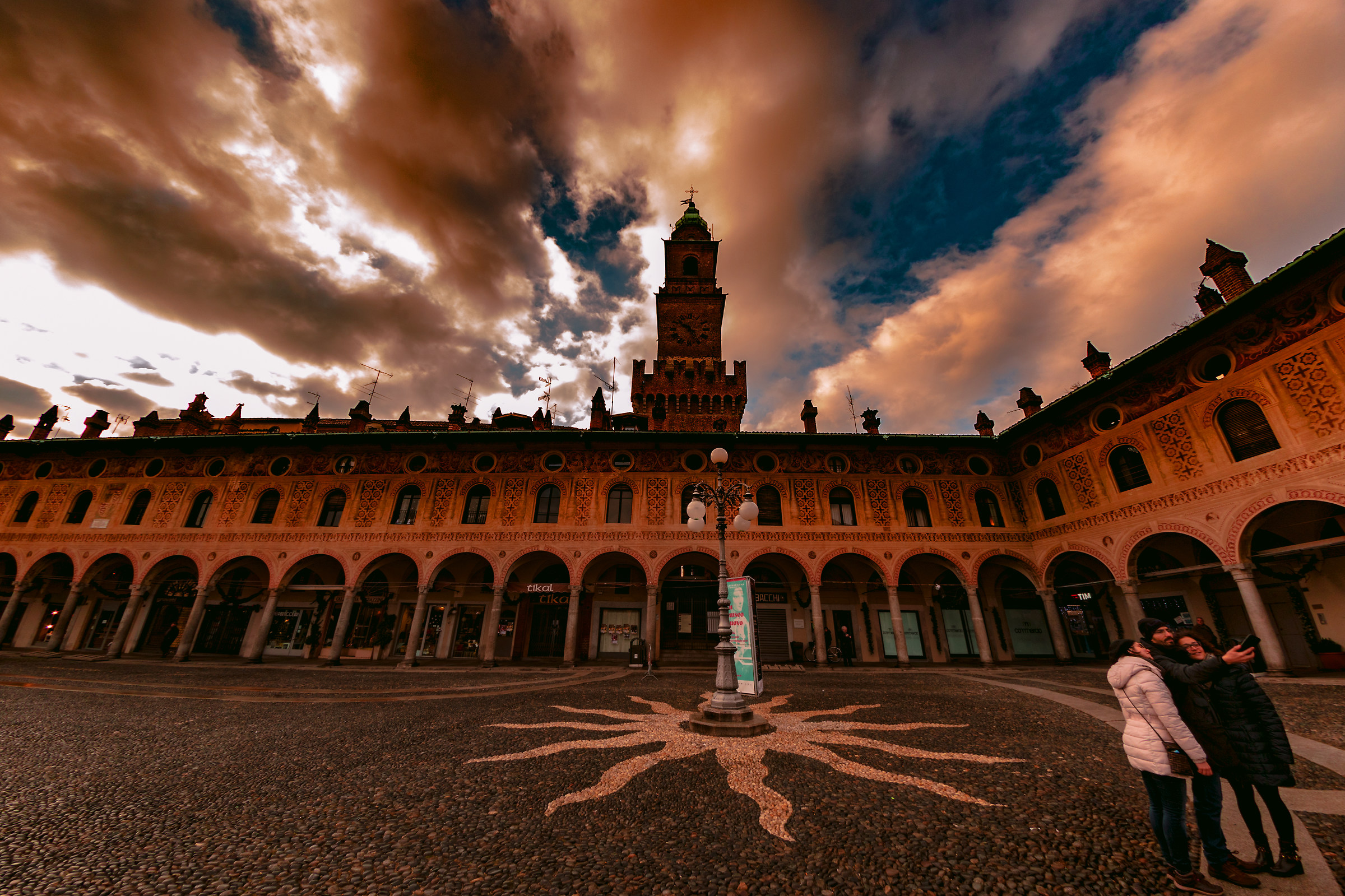 Selfie with the Bramante tower