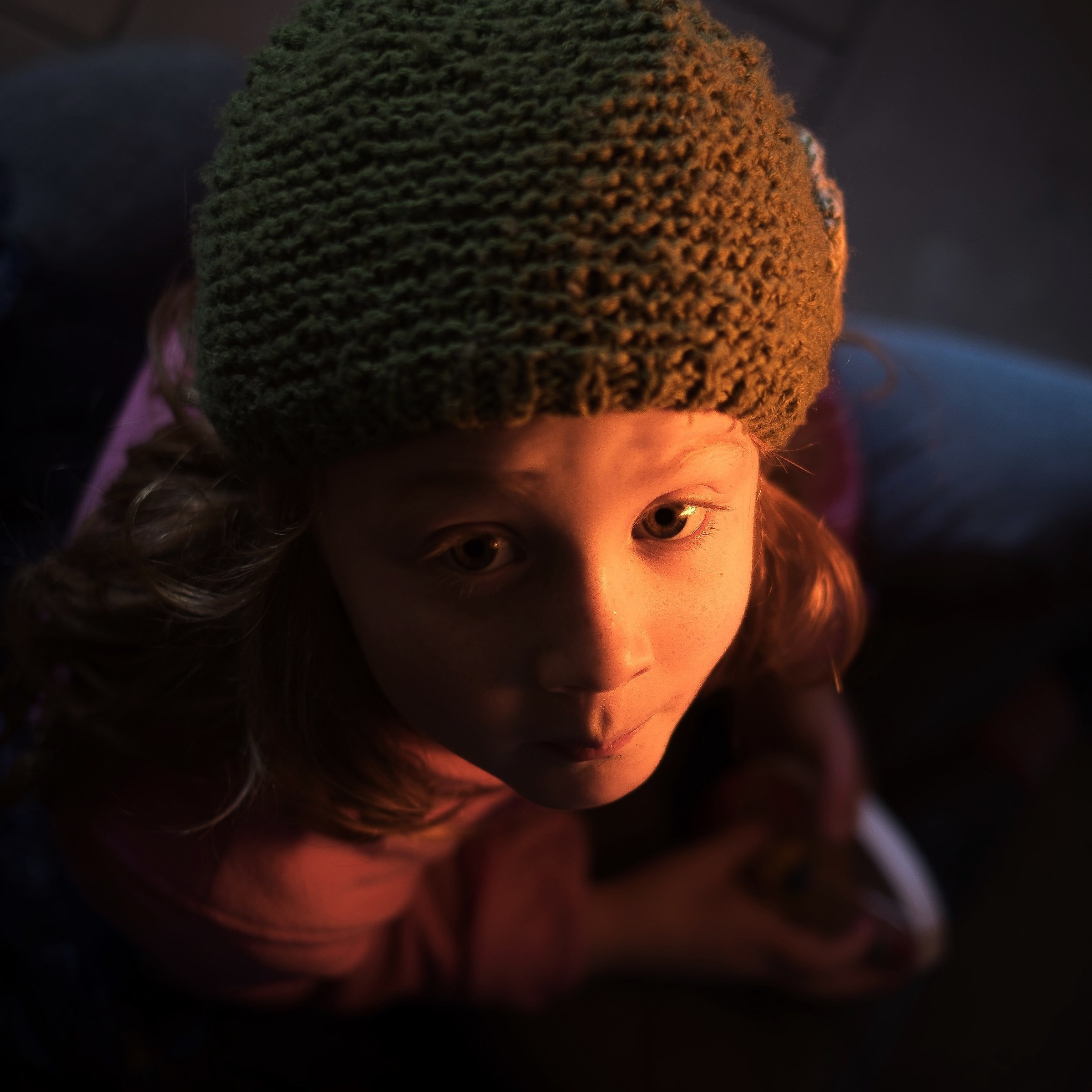 La calda luce del fuoco