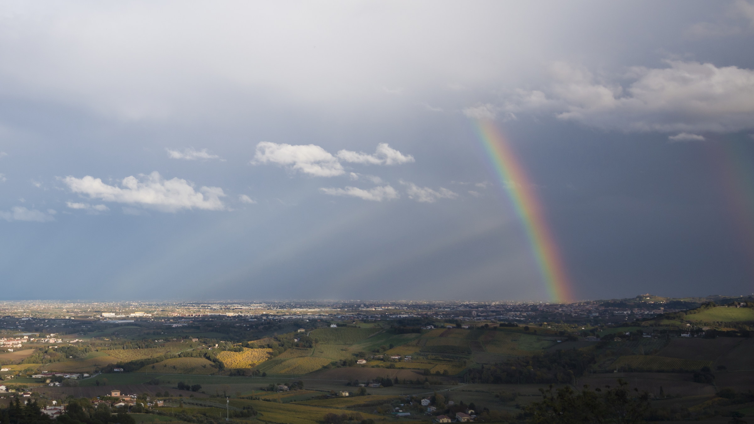 arcobaleno in valle