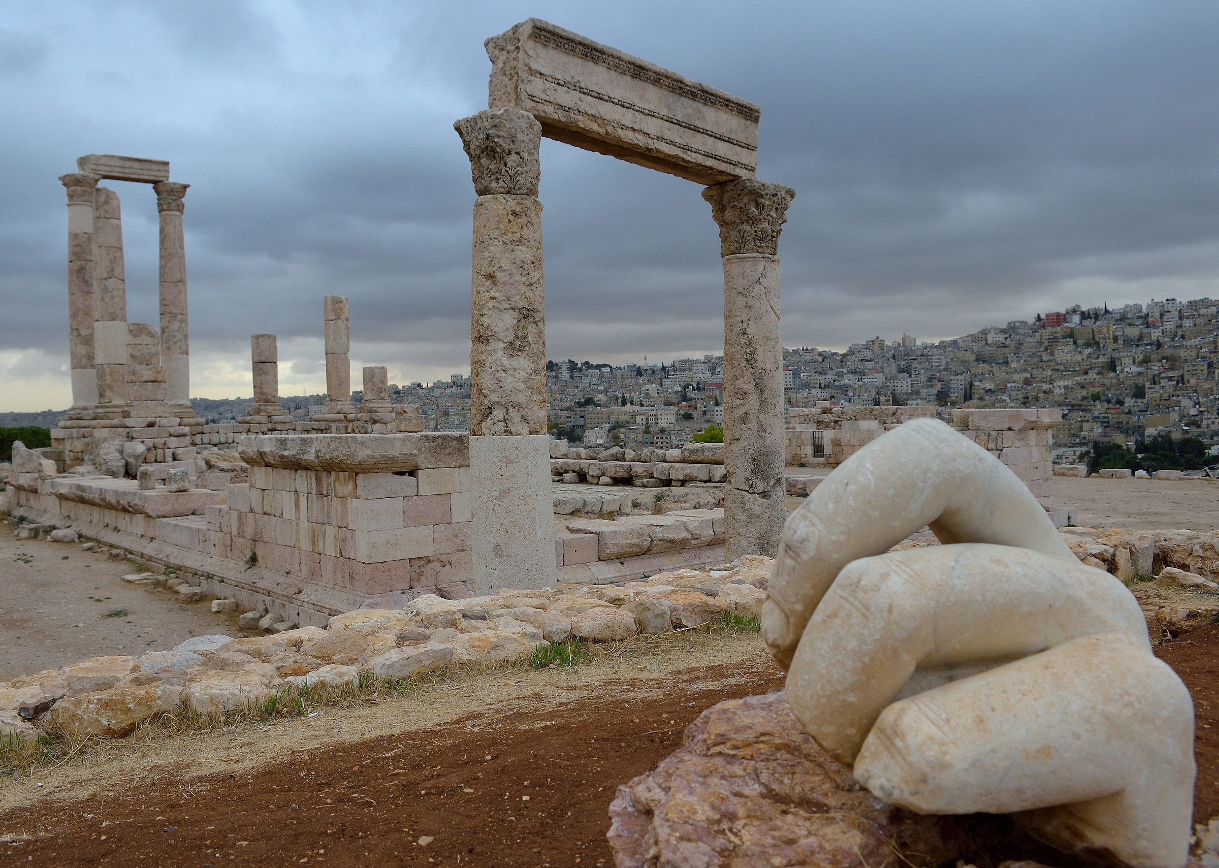 Cittadella di Amman, tempio di Ercole
