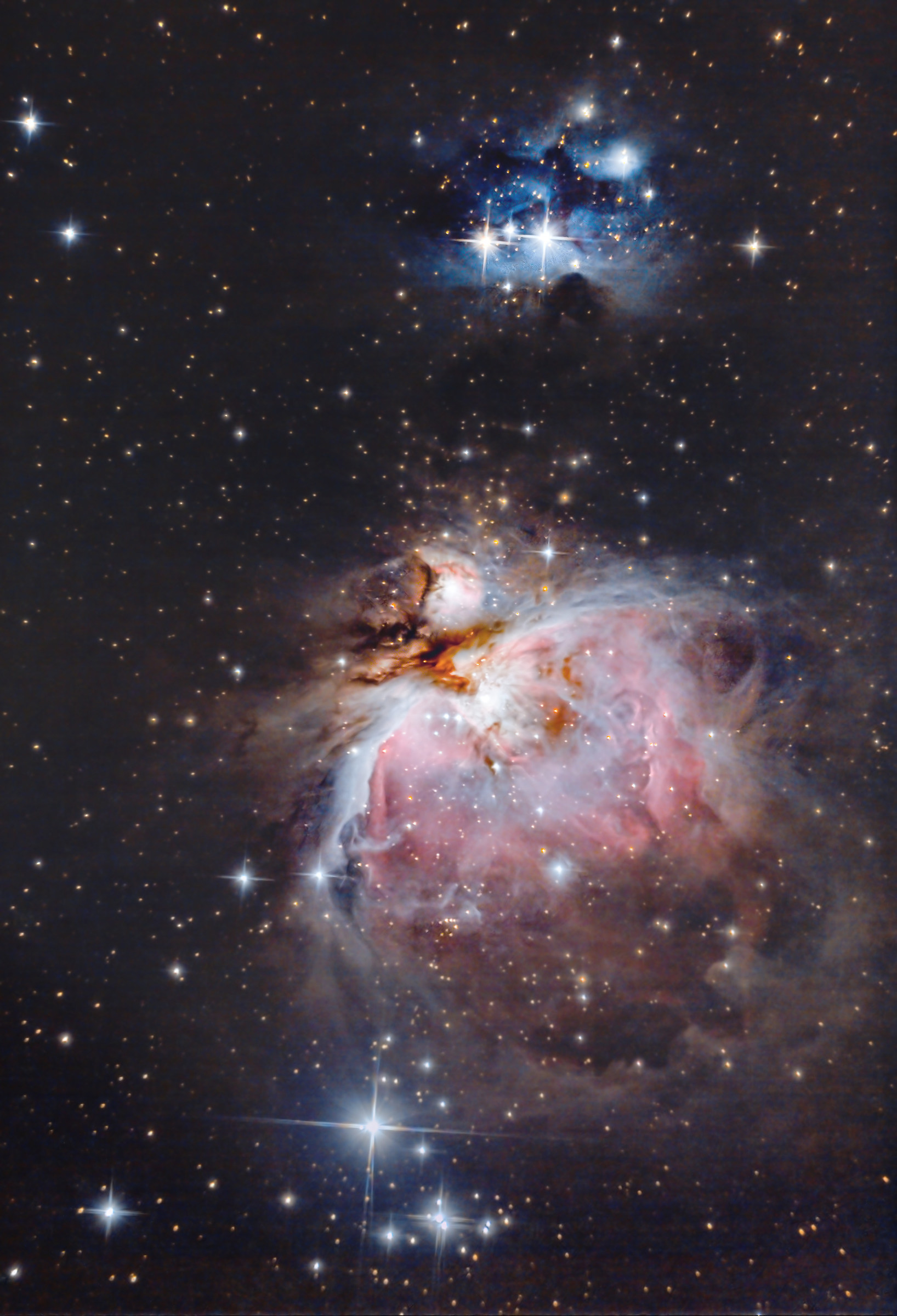 La grande nebulosa di Orione