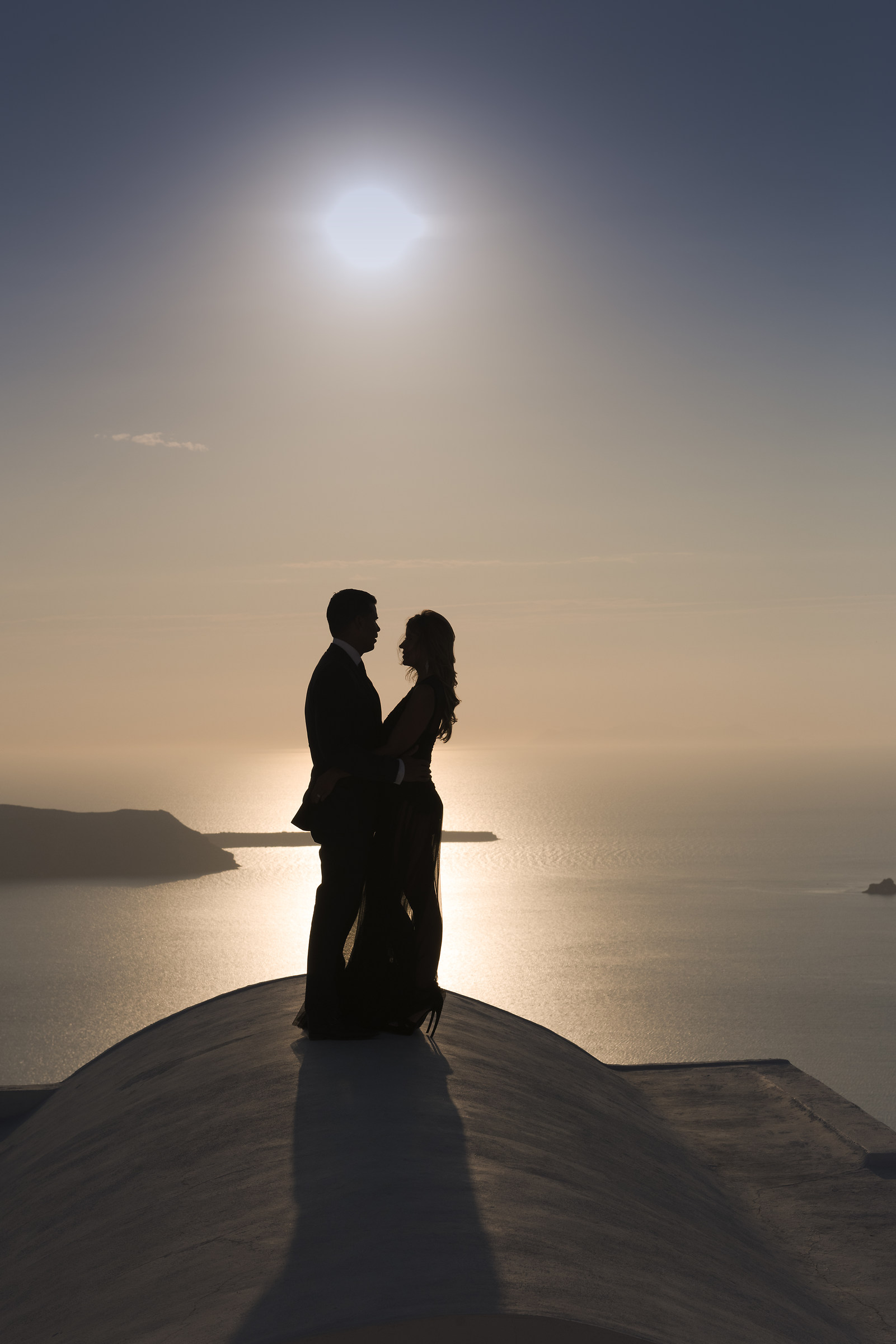 Innamorati a Santorini