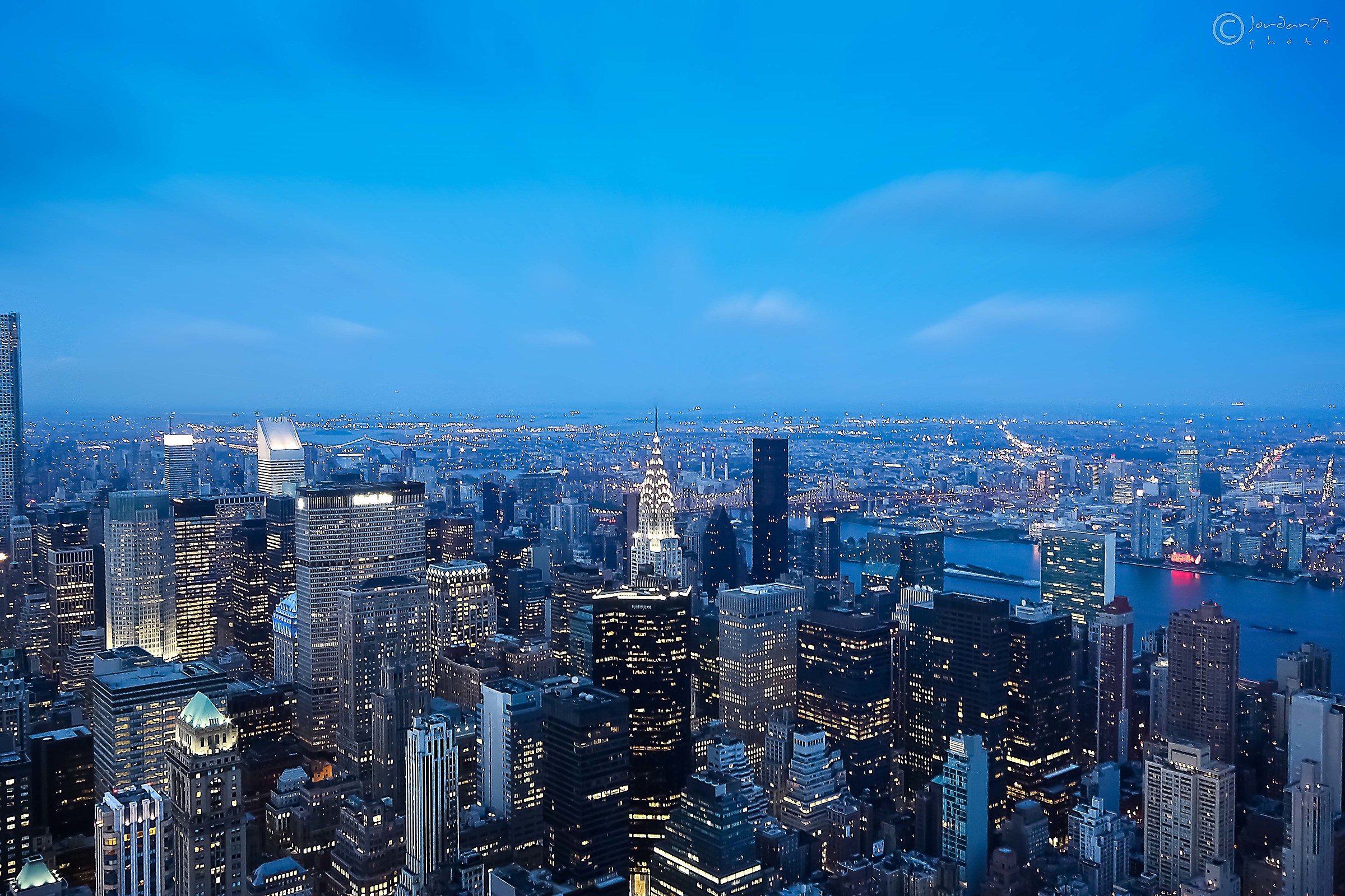 New York by Blue Hour