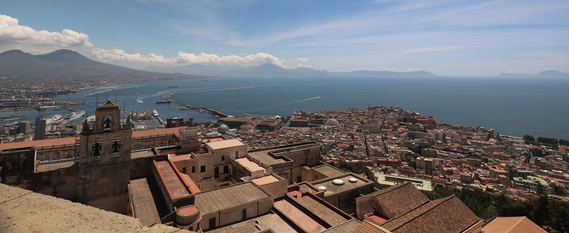 Naples seen from Castel S.elmo