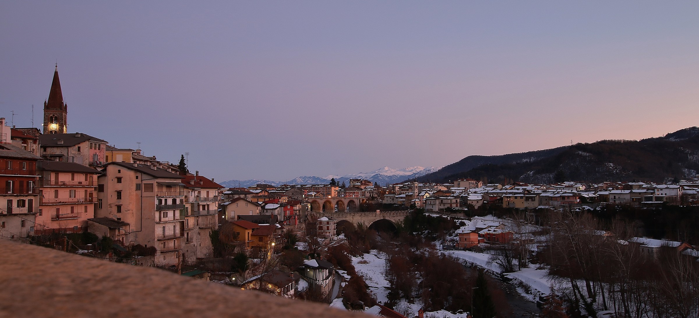 dronero - capital of the maira valley