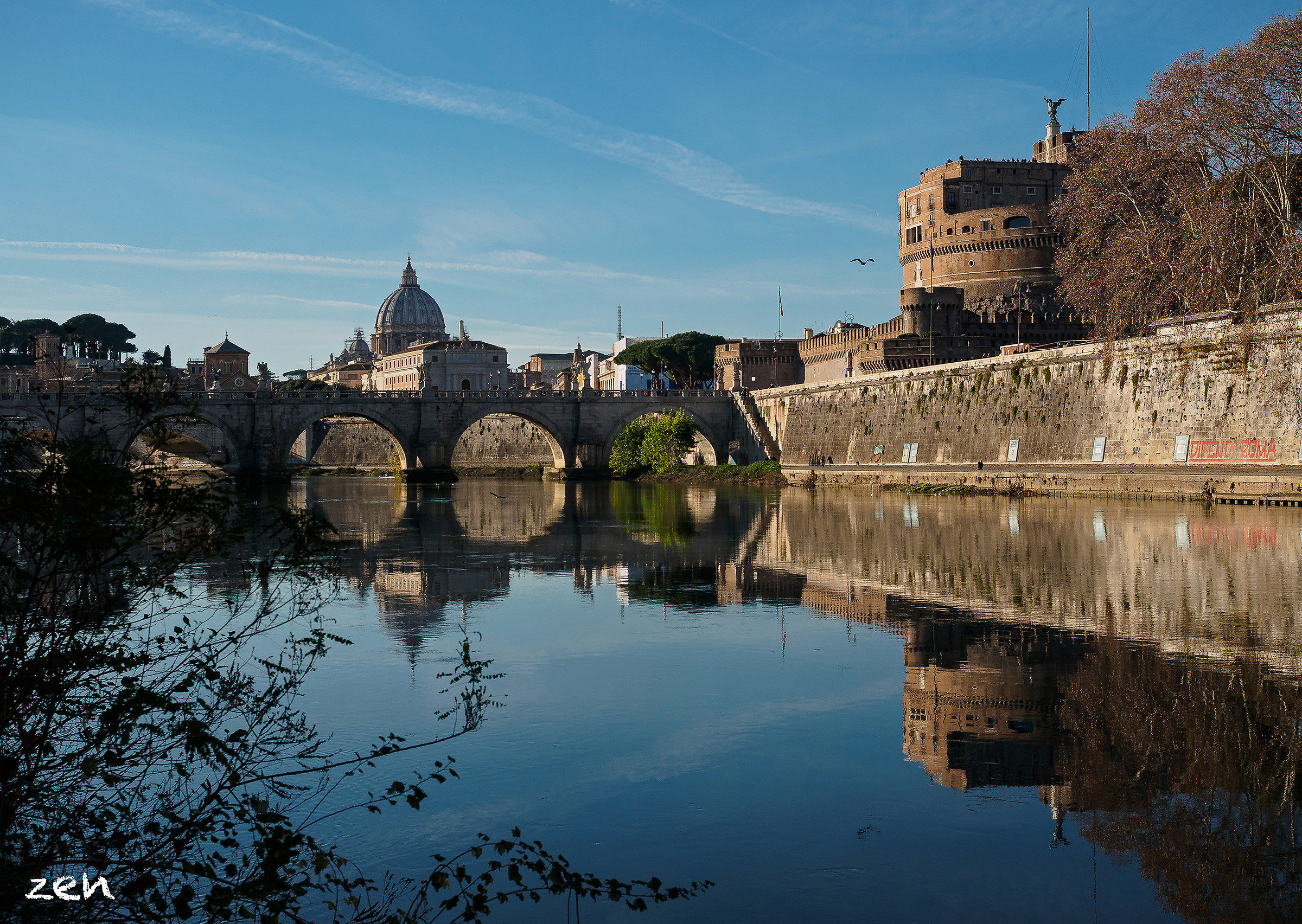Cartolina romana ... #DifendiRoma