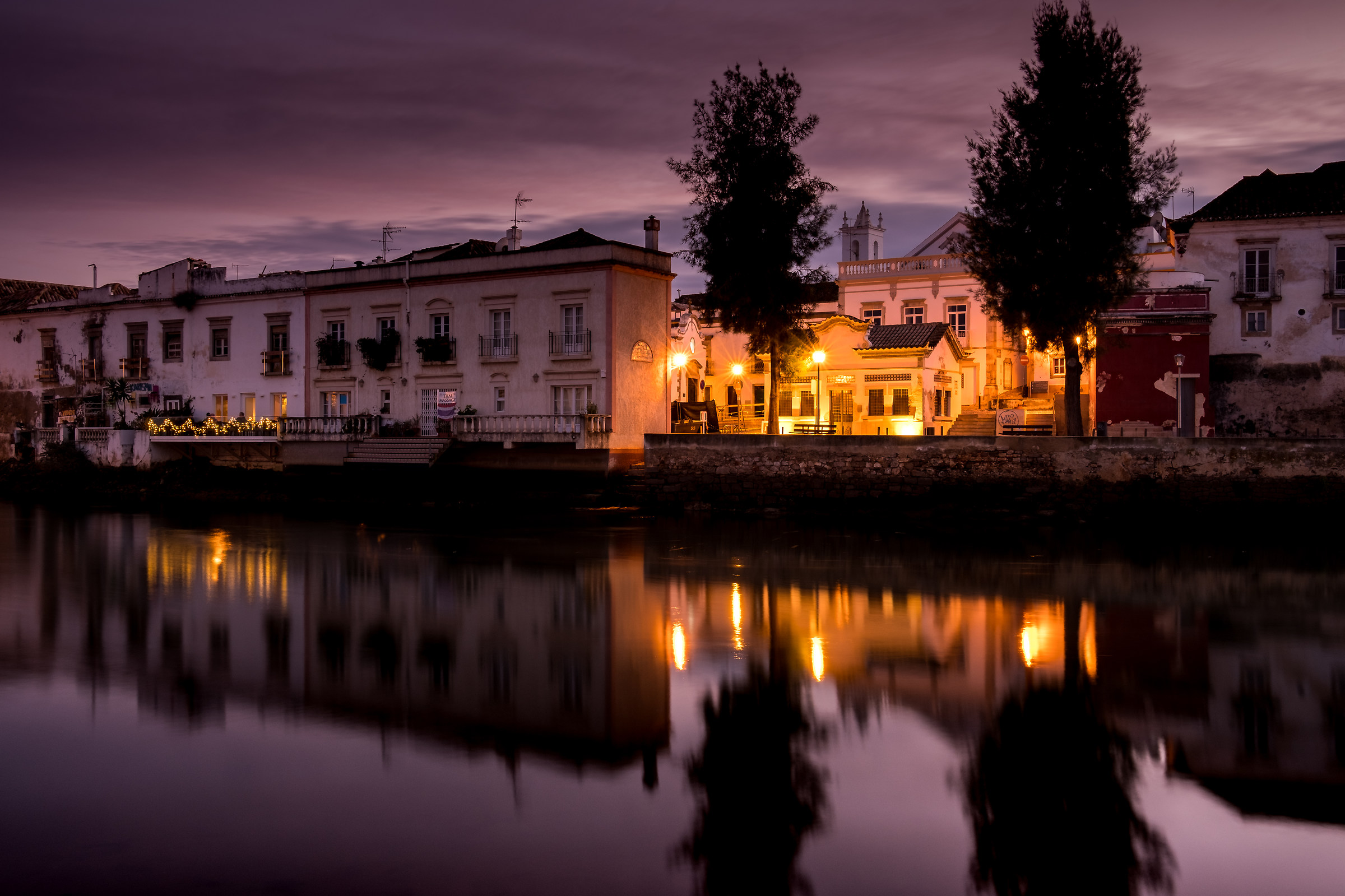 Tavira and low tide