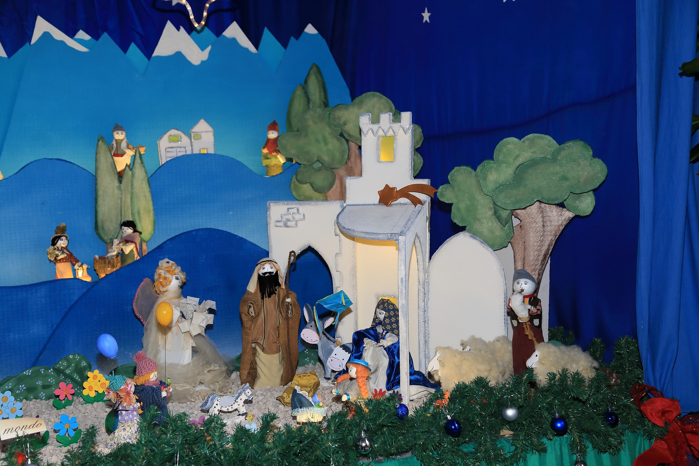 The crib of the Parish of Sant'Eustachio