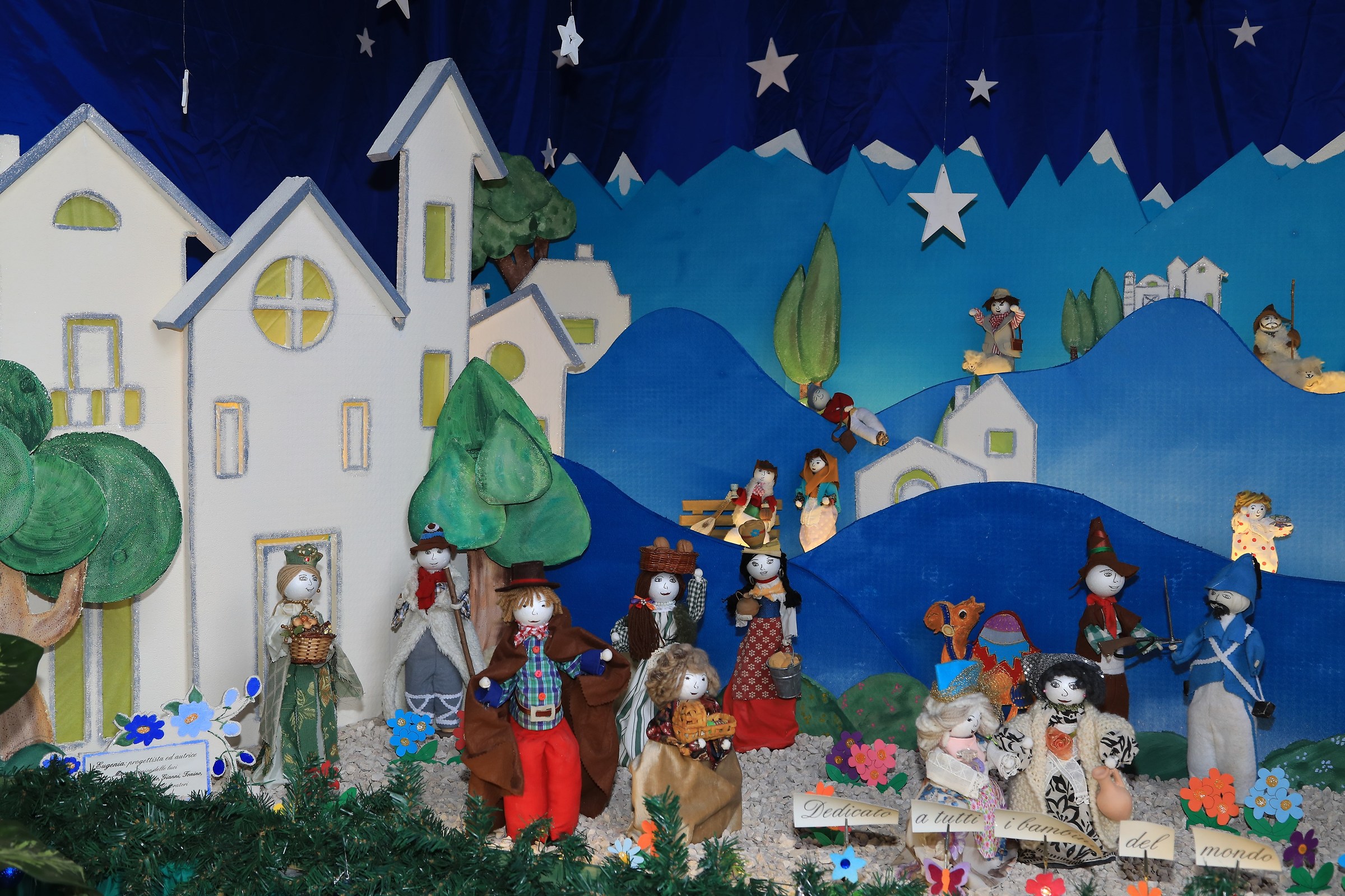 The crib of the Parish of Sant'Eustachio