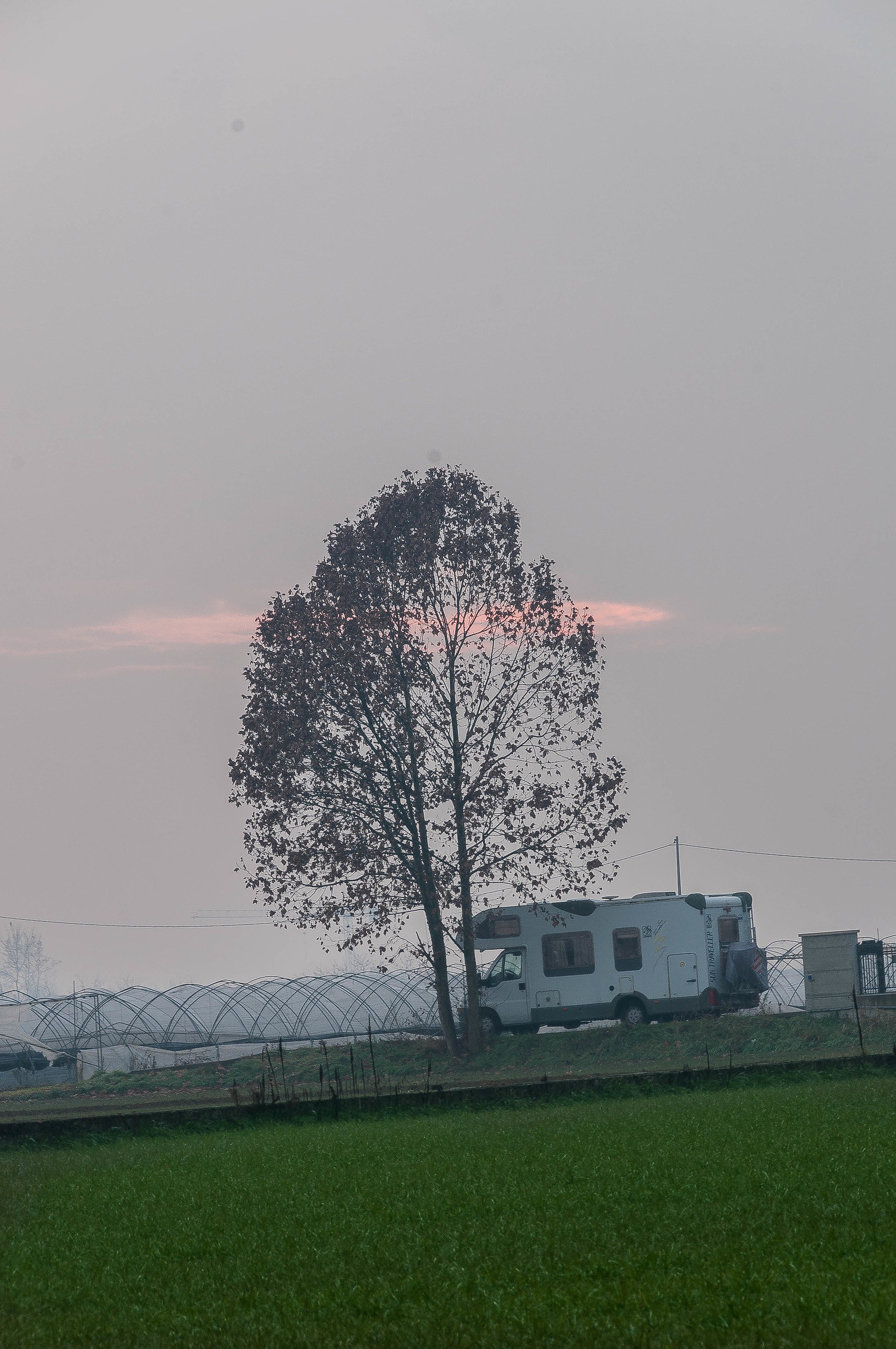 traveling over the fog