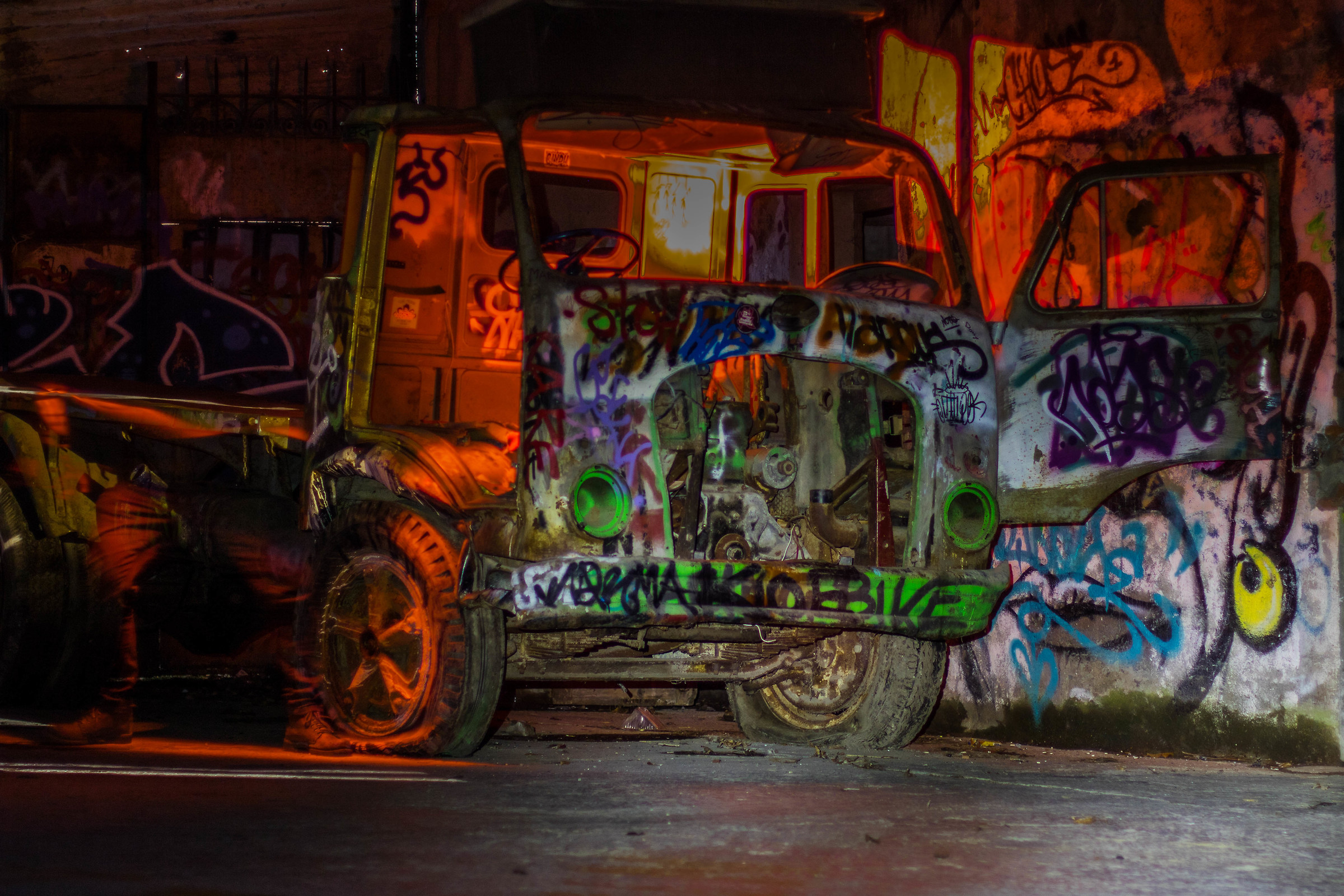 Il furgone vien di notte...trova l'autista!