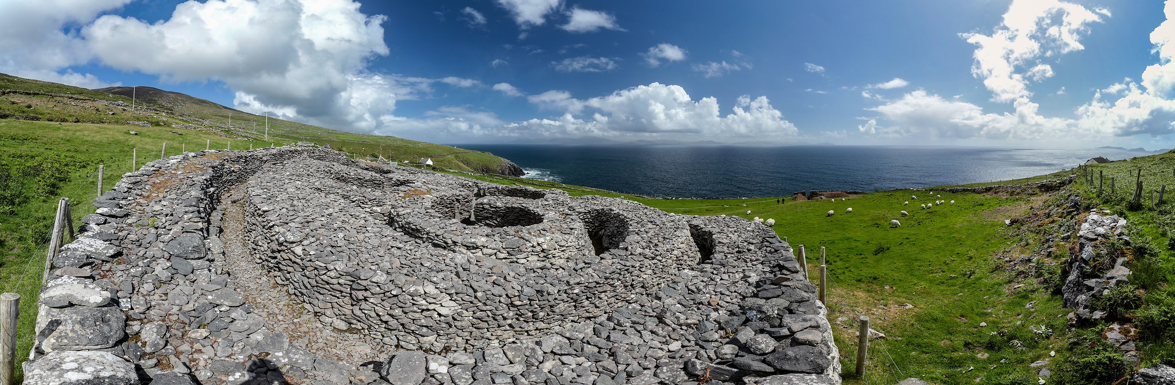 Panoramica da Cathair Uí Murchú (Cashel Murphy...