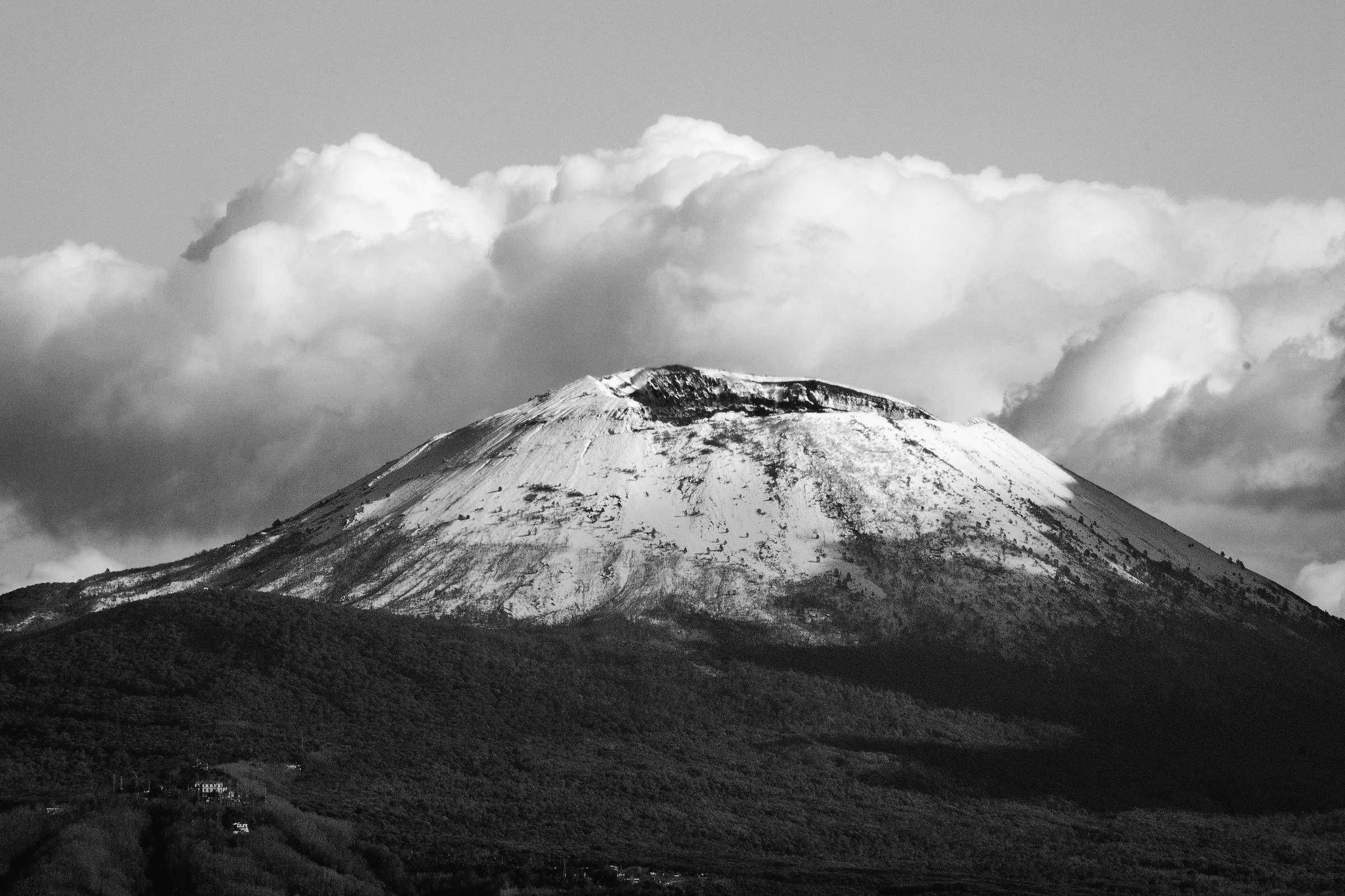 Vesuvio innevato