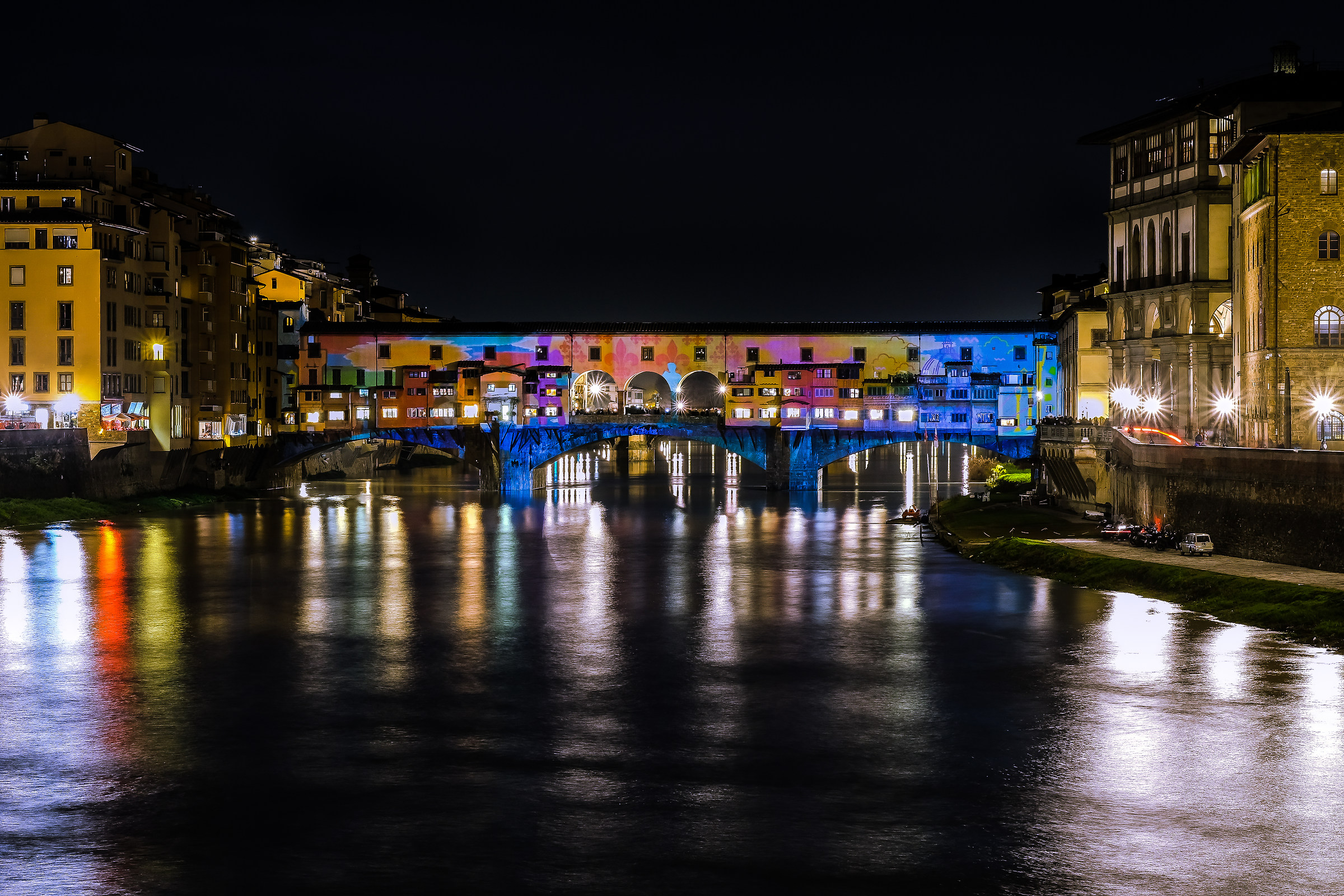 Ponte Vecchio colorato