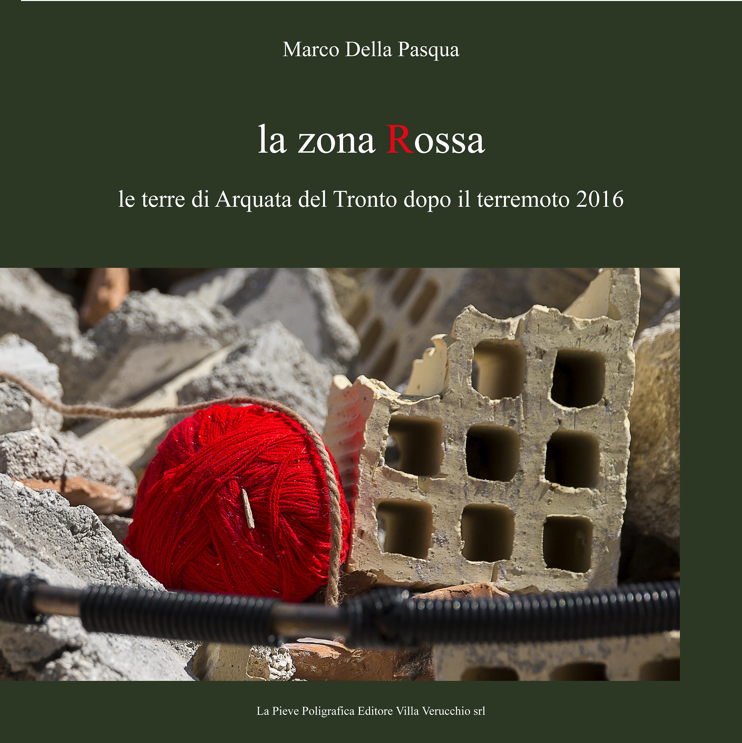 Cover of my photographic book on Arquata del Tr.