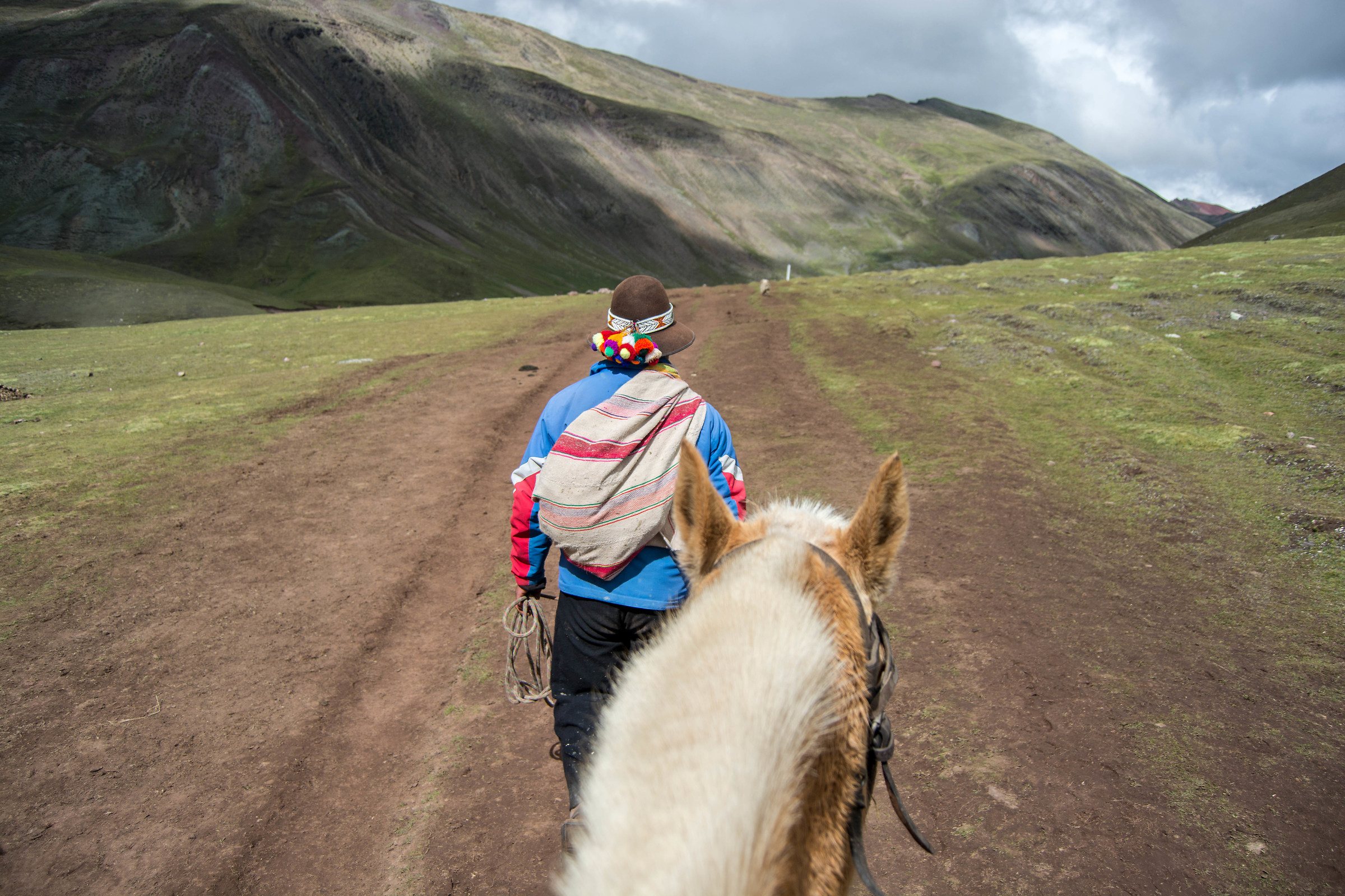 Ascent to Vinicunca