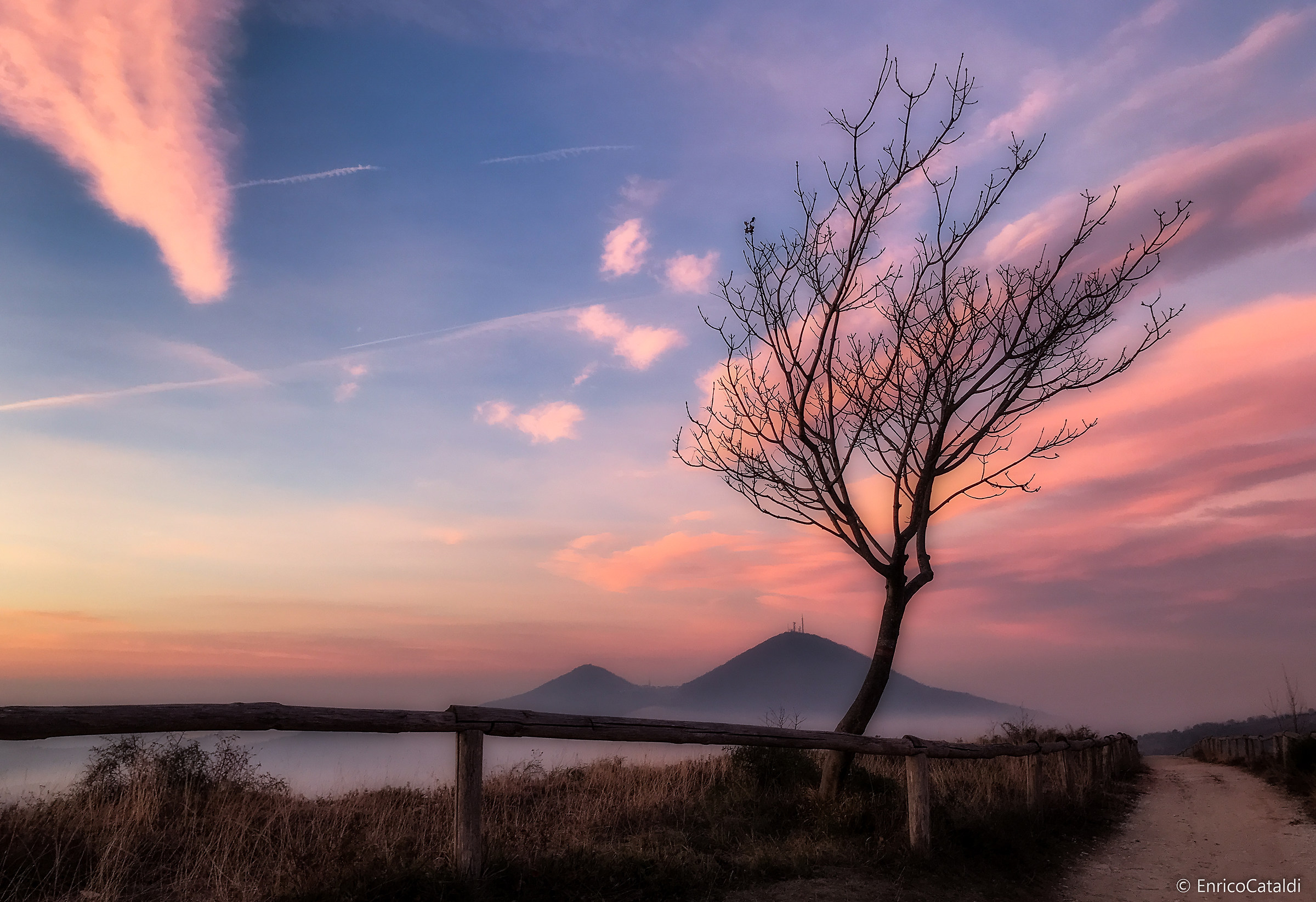 Alba dal Pianoro del Mottolone - Colli Euganei