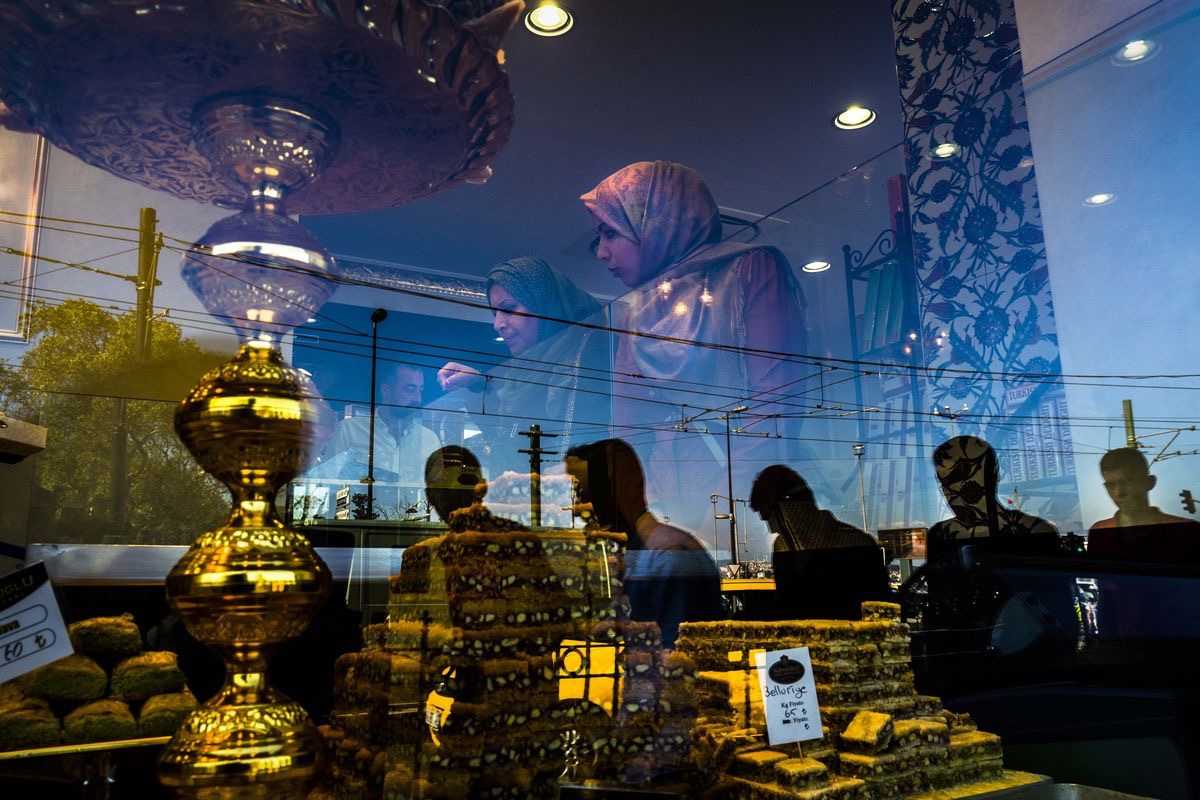 Sweet shop, Istanbul Turkey