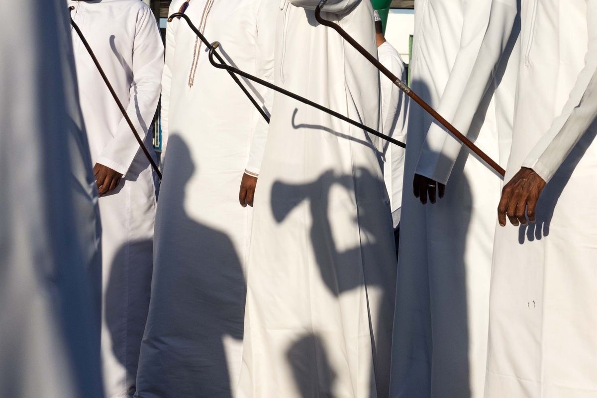 Vintage car show, Muscat Oman