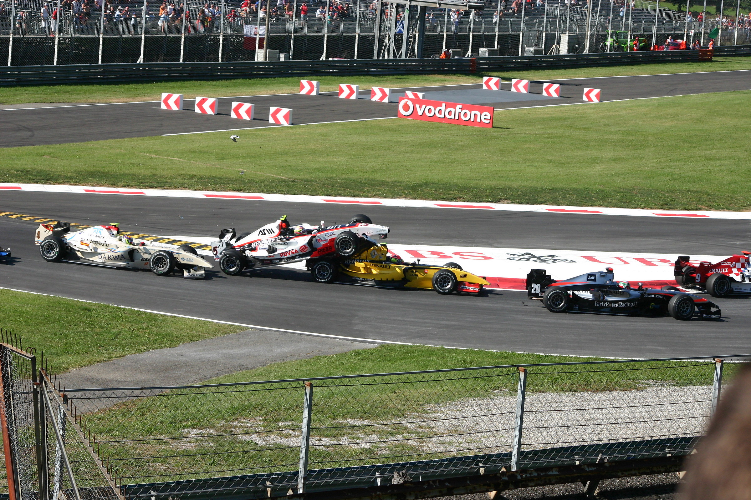 What is not done for overtaking (Monza 2010)