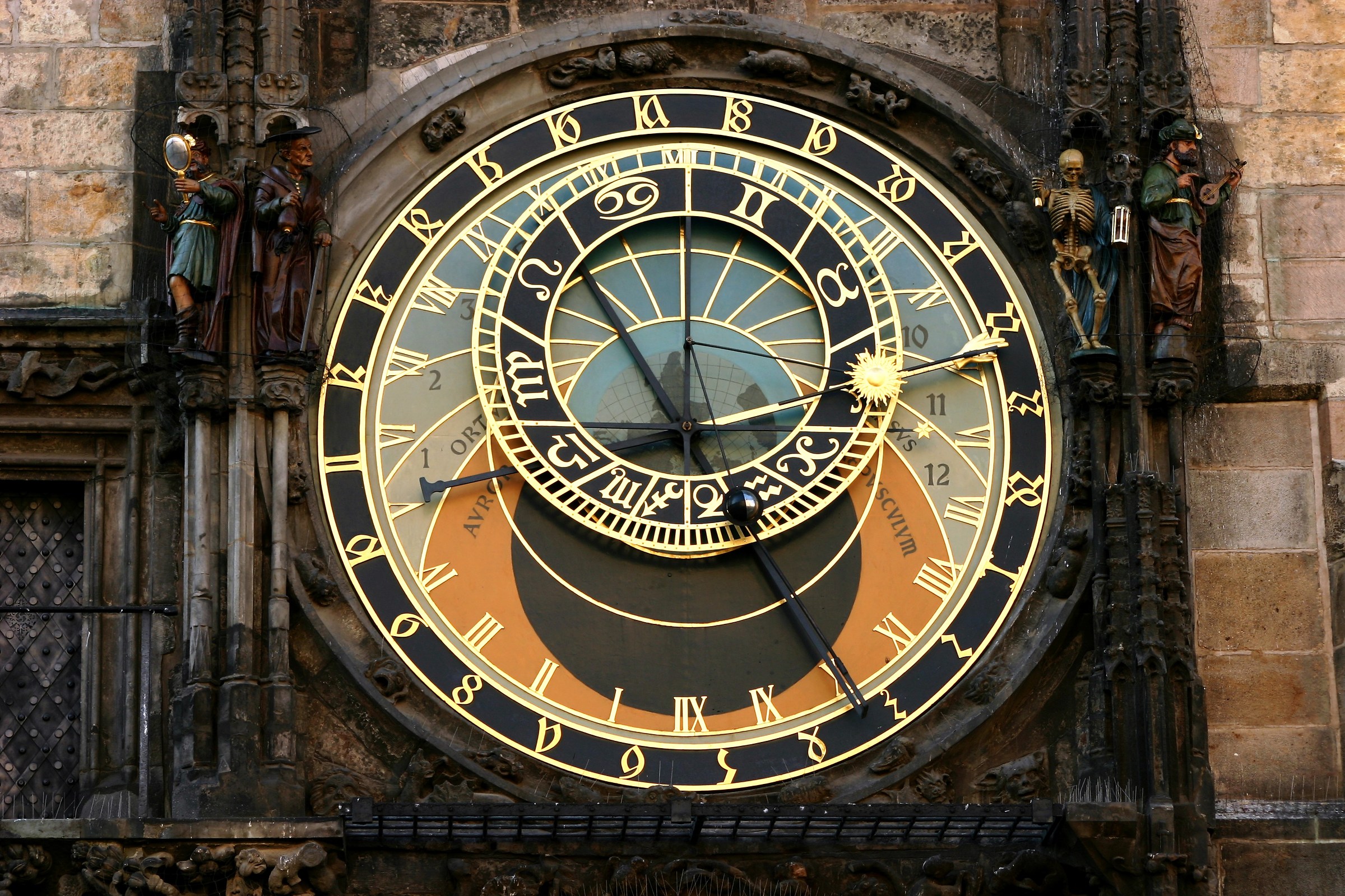 Prague (the tower clock)