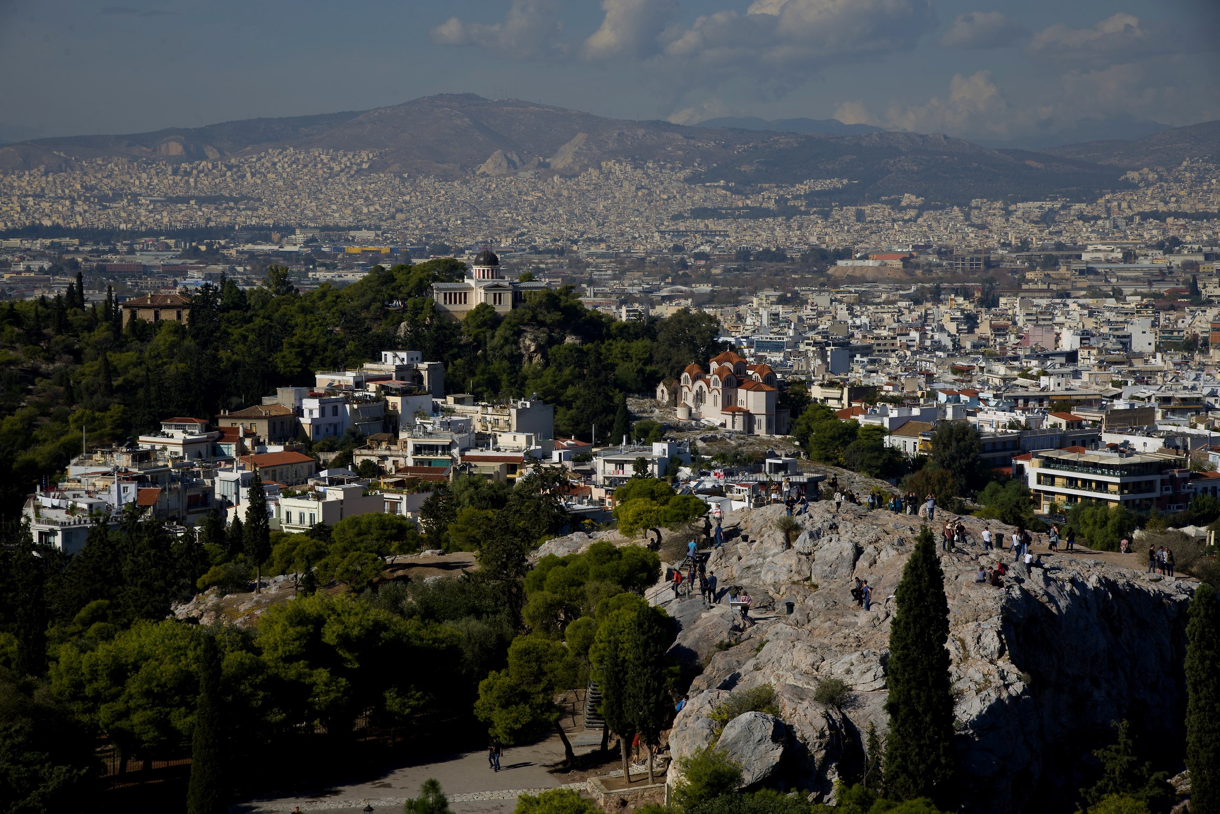 View of Athens from Acropolis