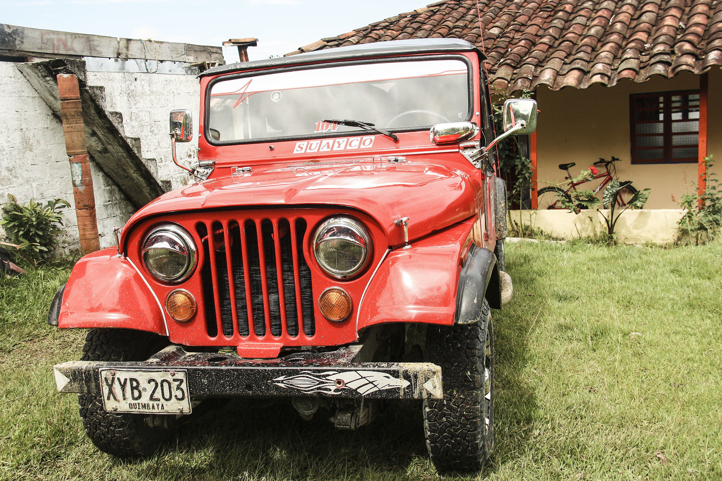 Colombia - Filandia here is where the Willys are