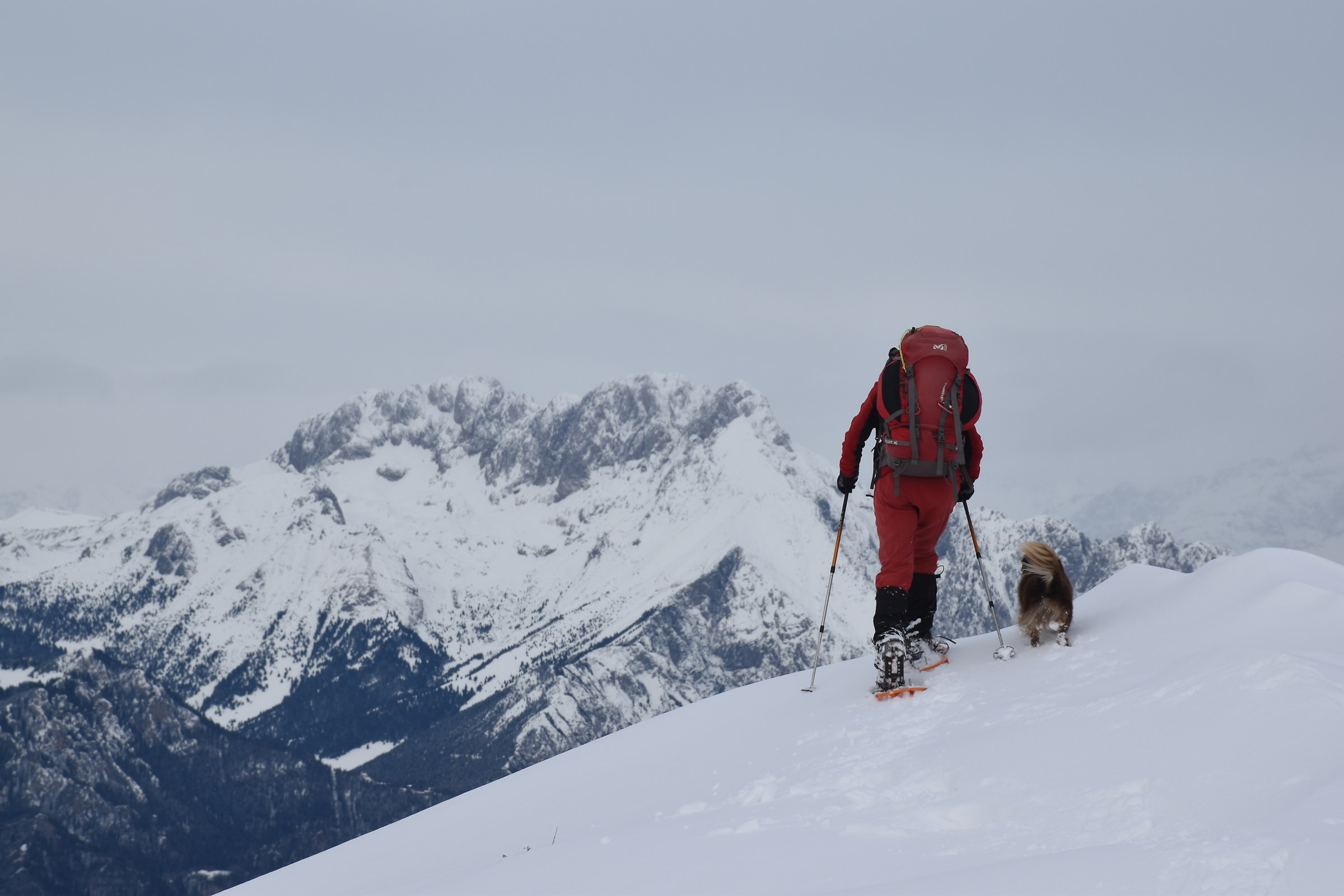 At the top here is the Presolana!