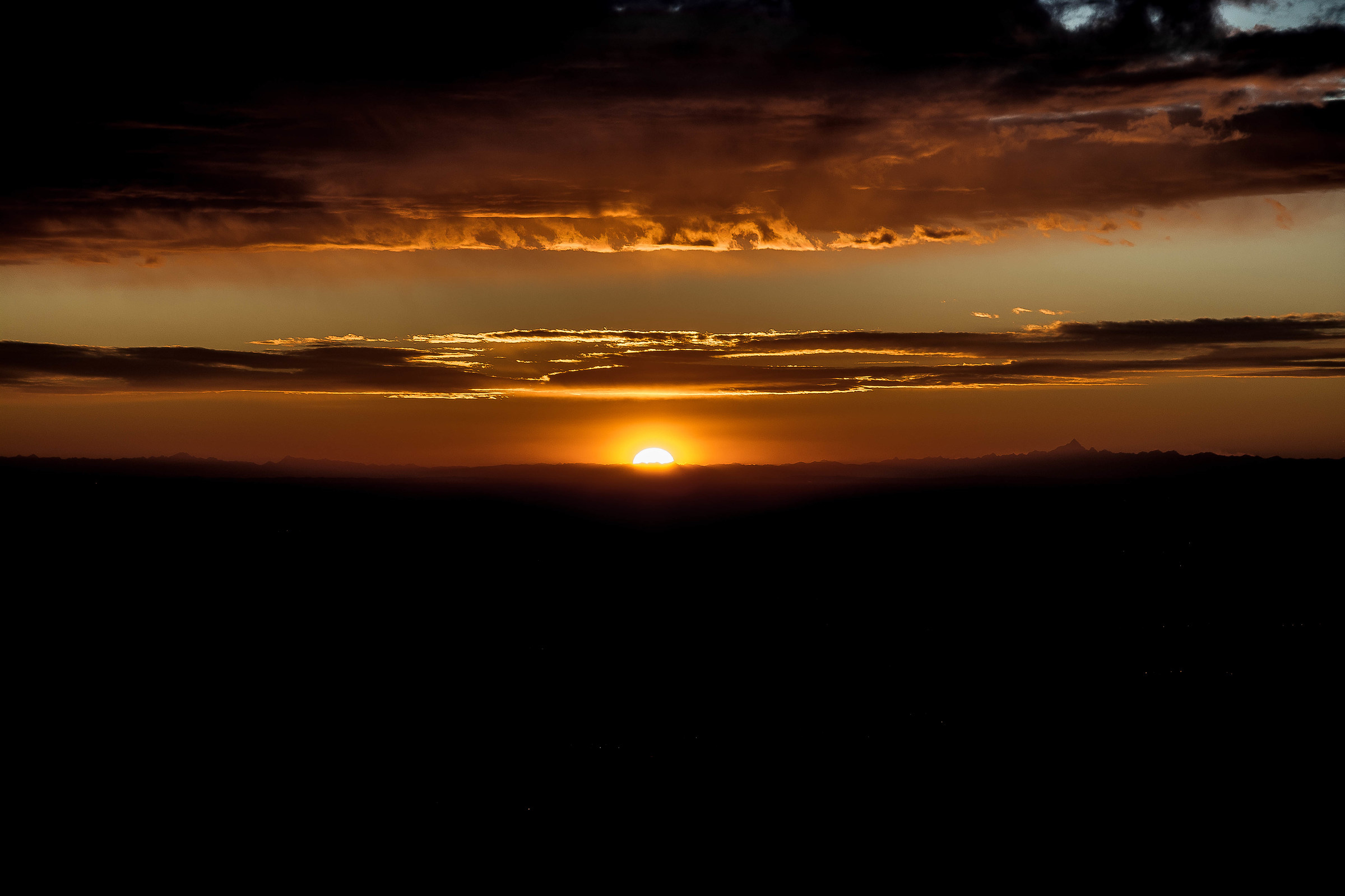 Tramonto di fine anno