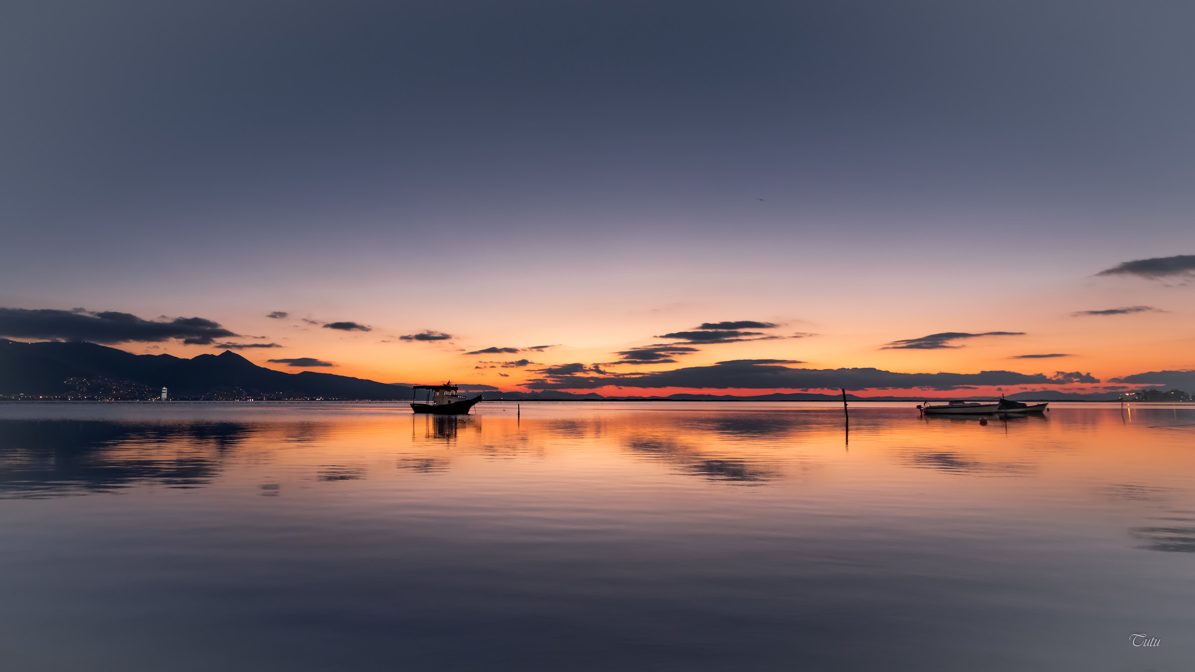 The Last  Sunset of 2017, Gulf of Izmir