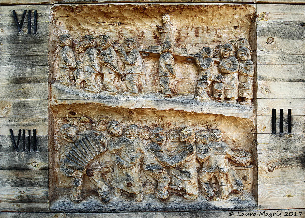 Sentiero della vita, fiume del tempo (particolare1)