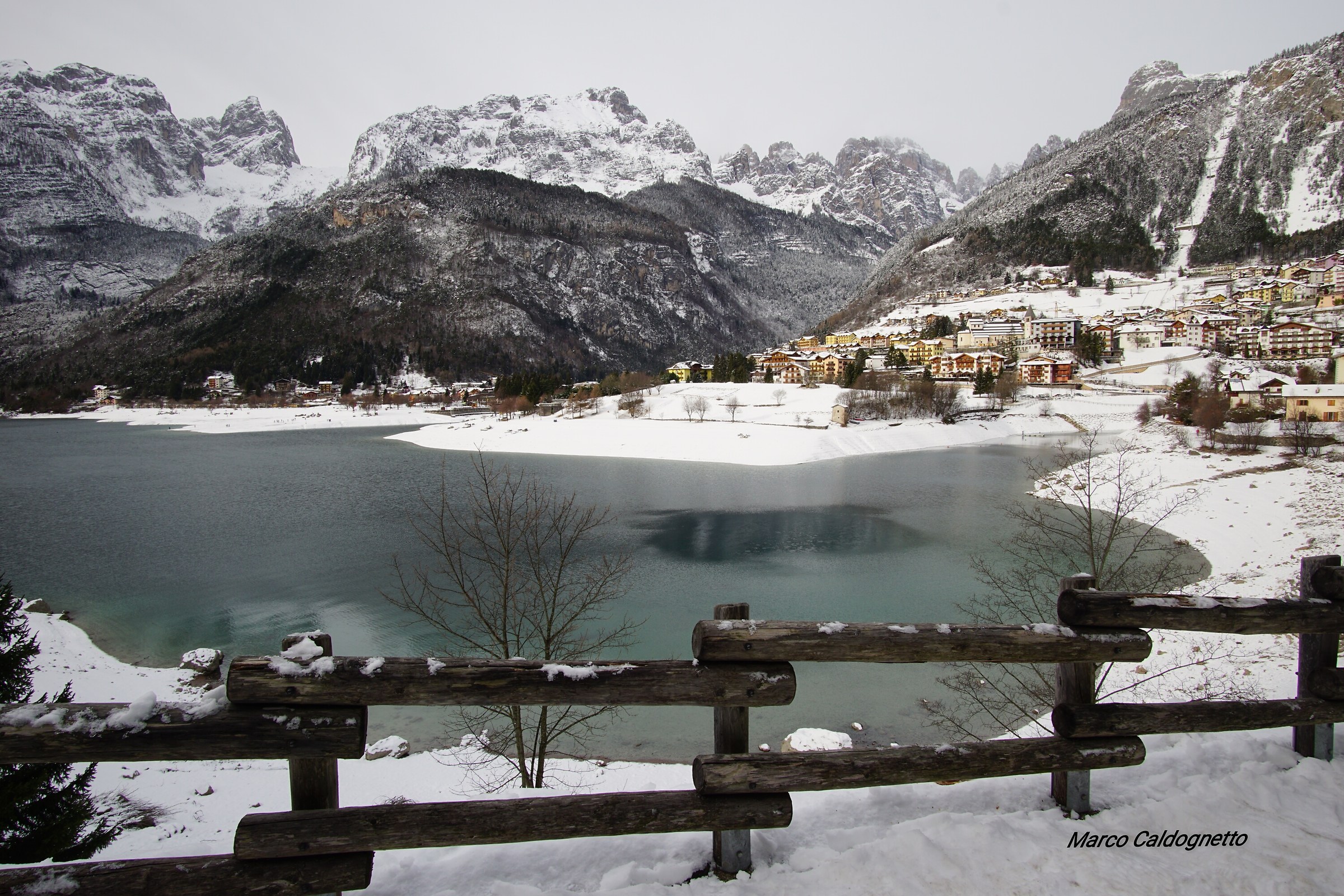Molveno under the grip of Frost