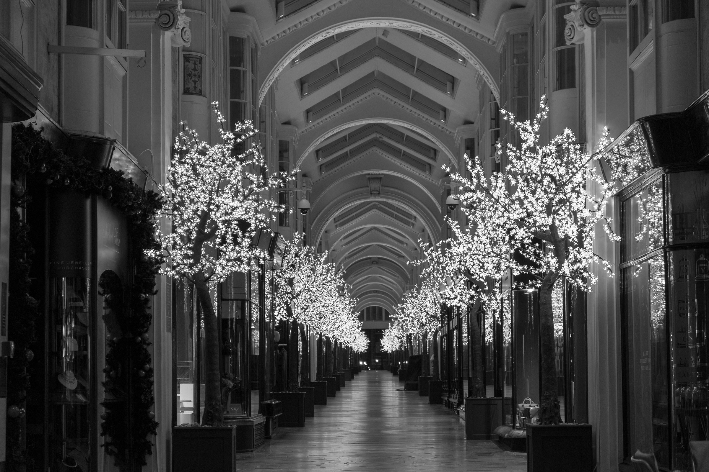 London, Christmas lights