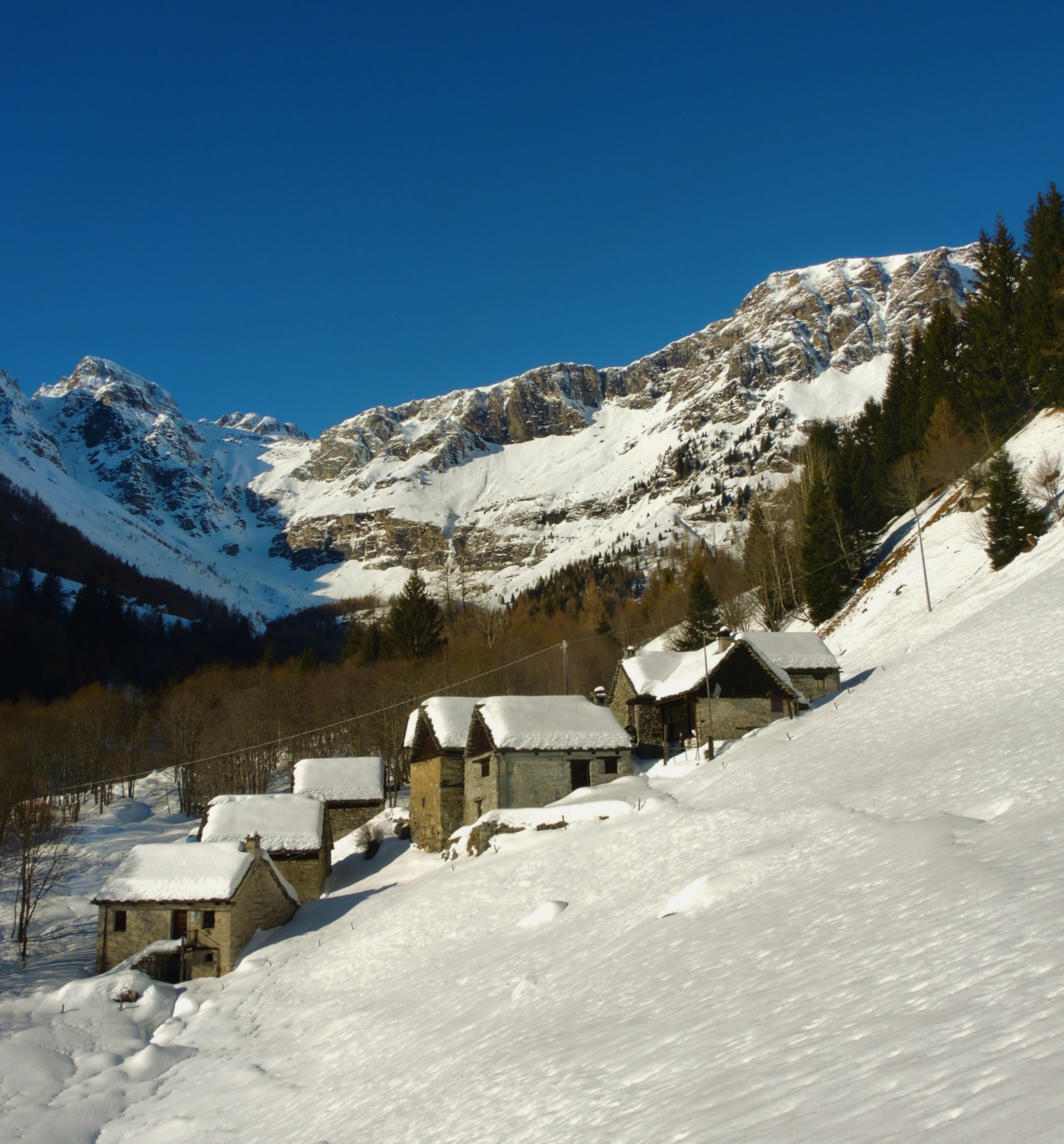 Alpe Vova huts