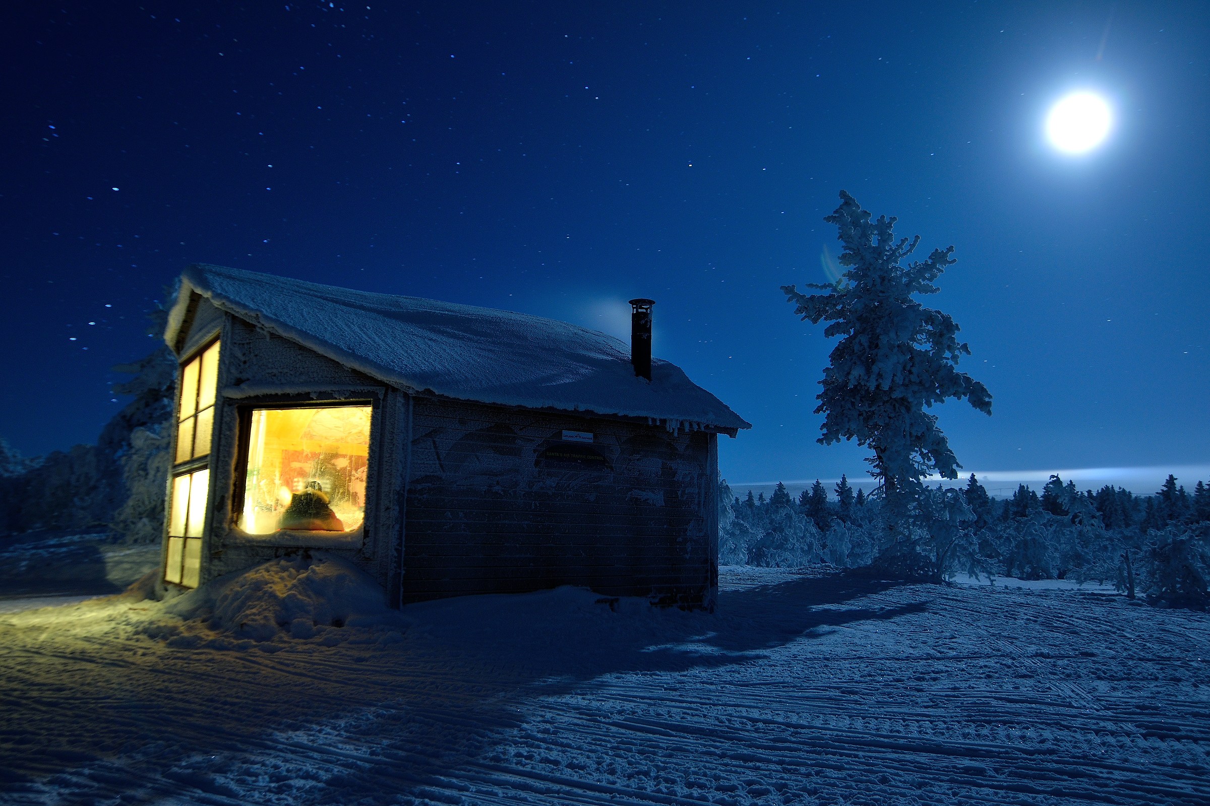 the heat in the Arctic night