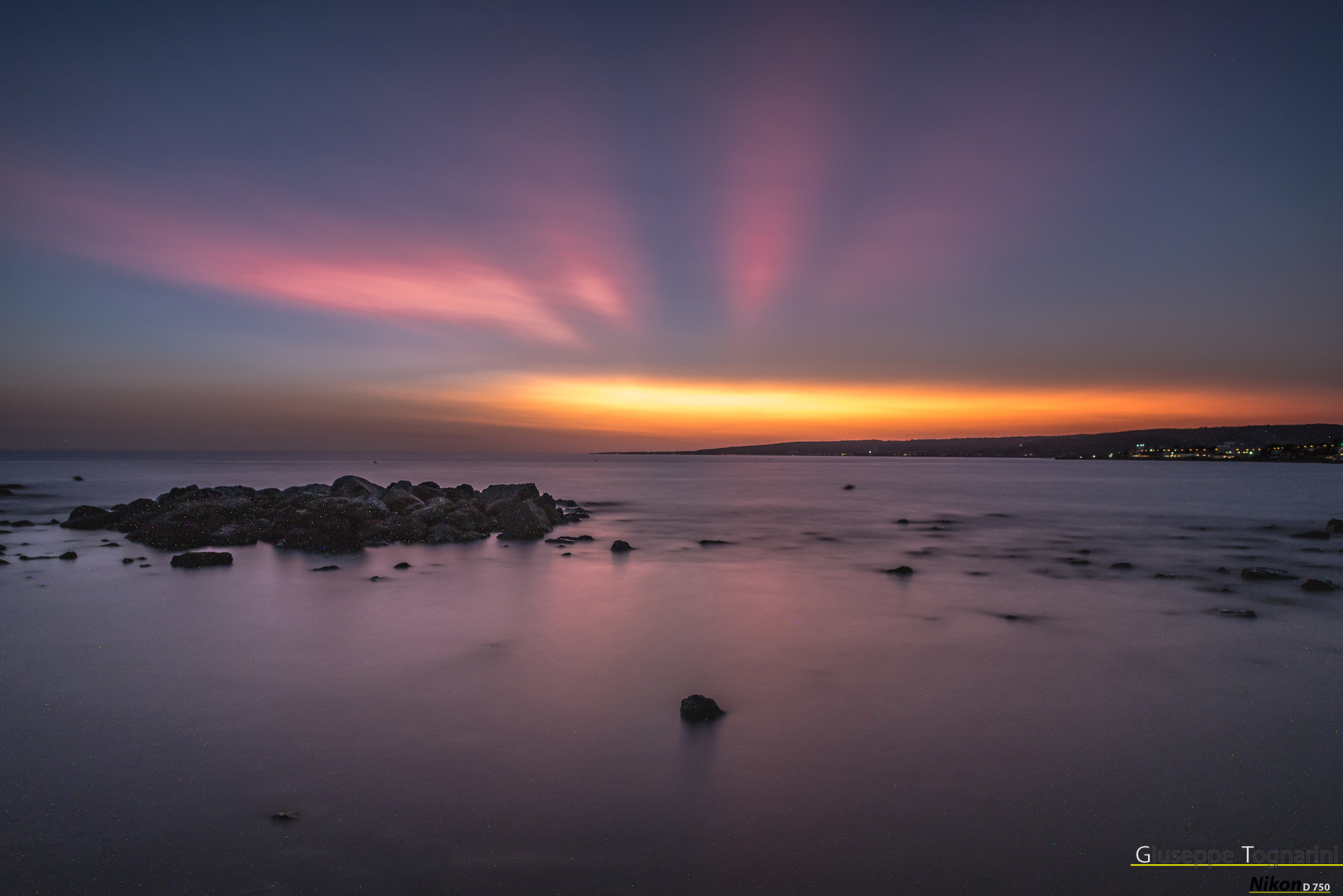 Sunset in Santa Severa