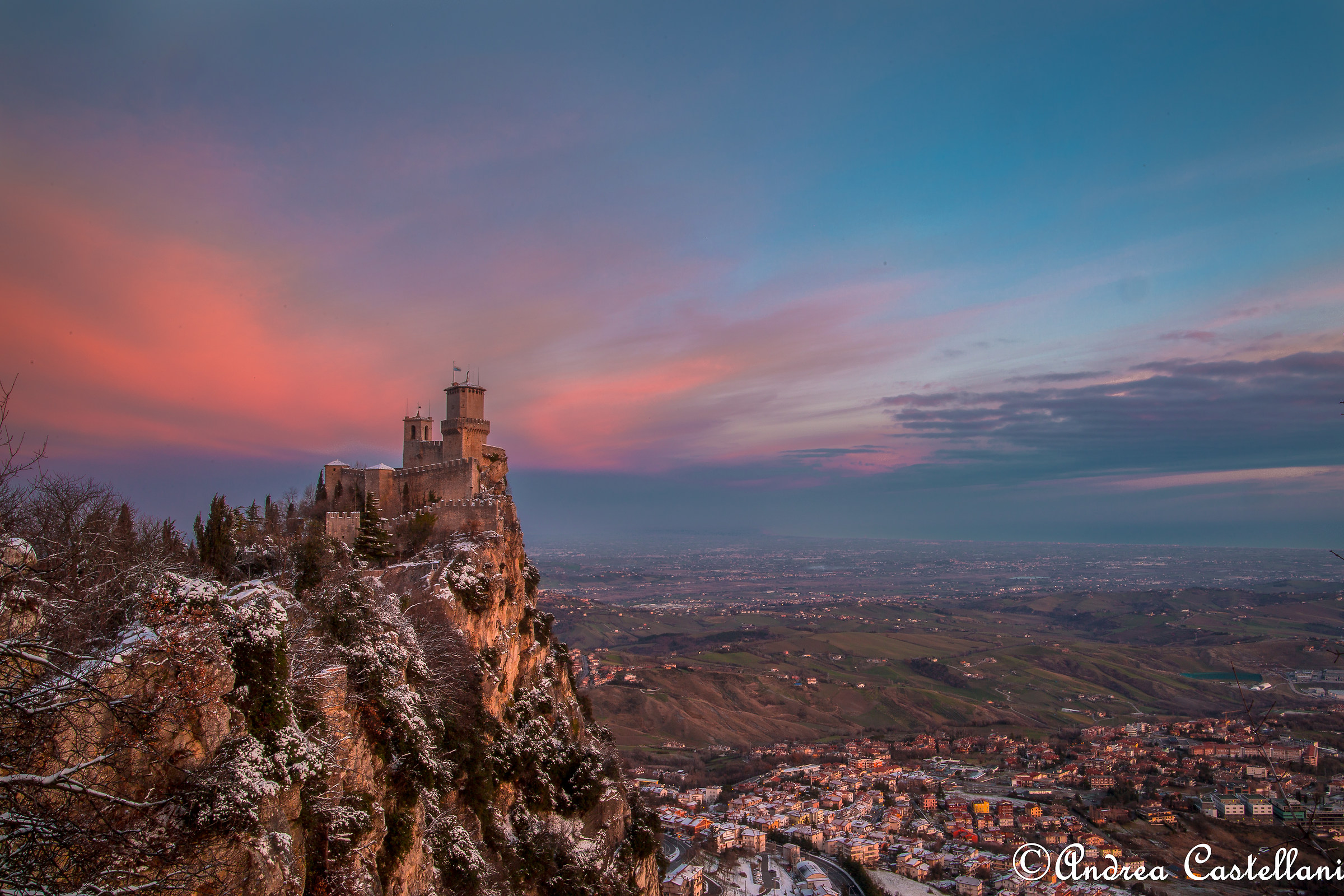 Sunrise on San Marino