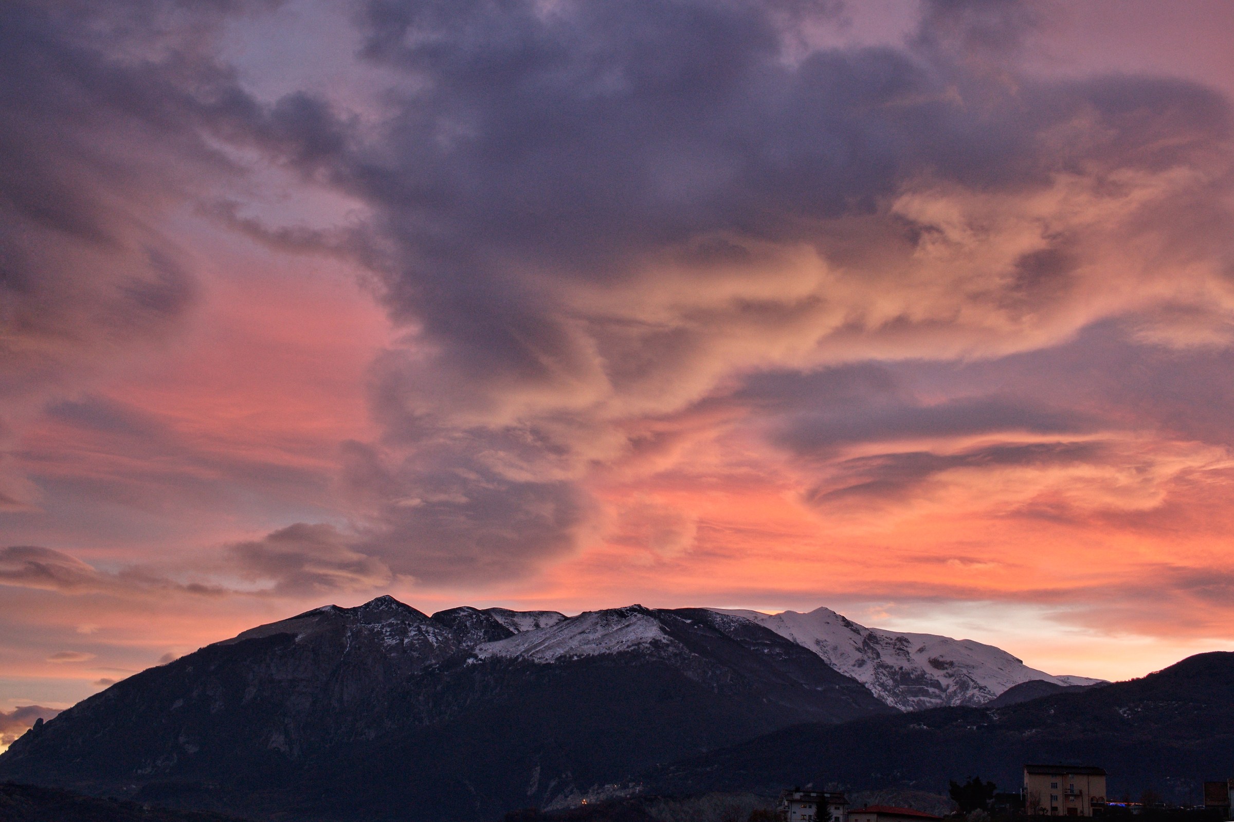 "Eruption" on Monte Amaro