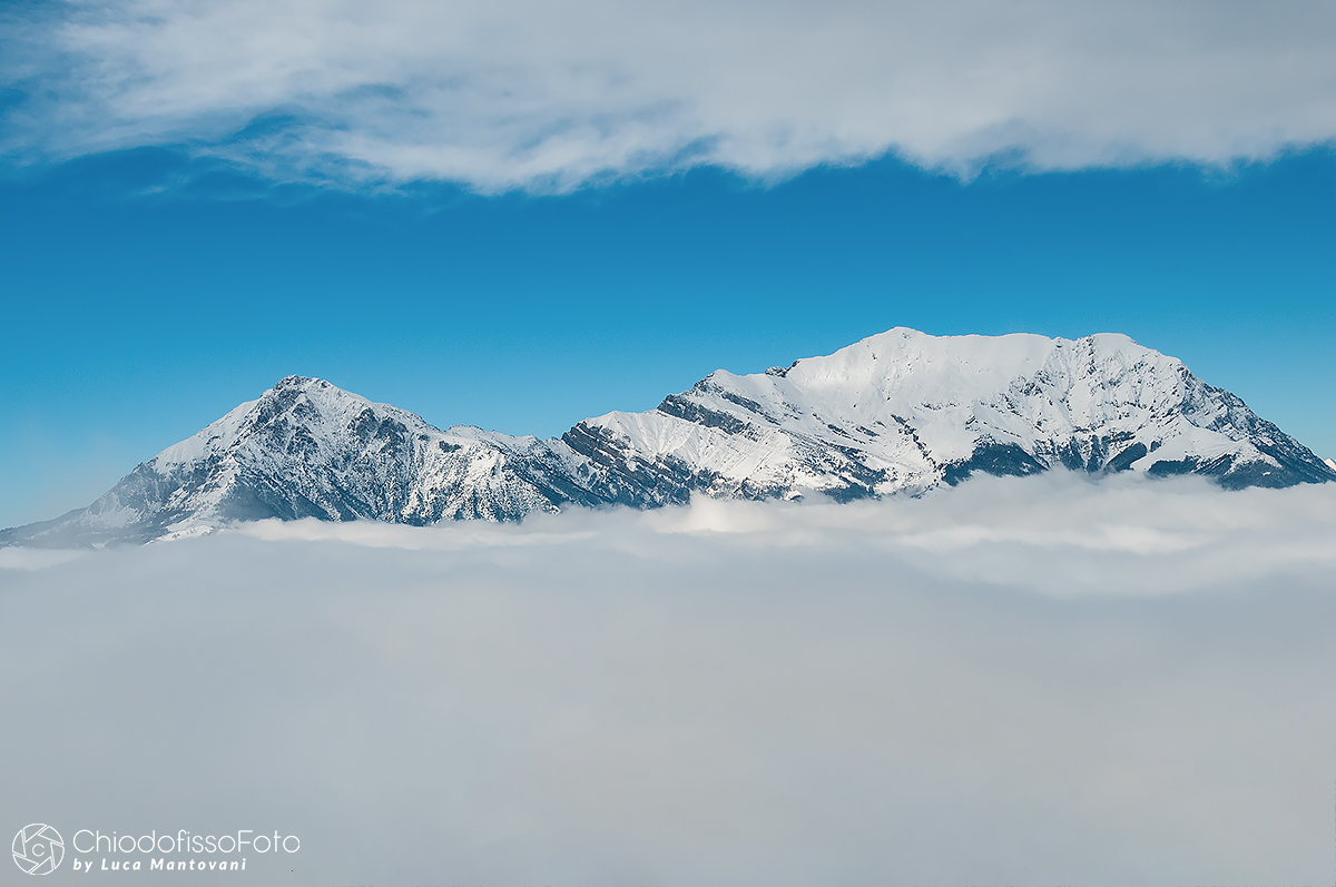 Le Grigne tra le nuvole
