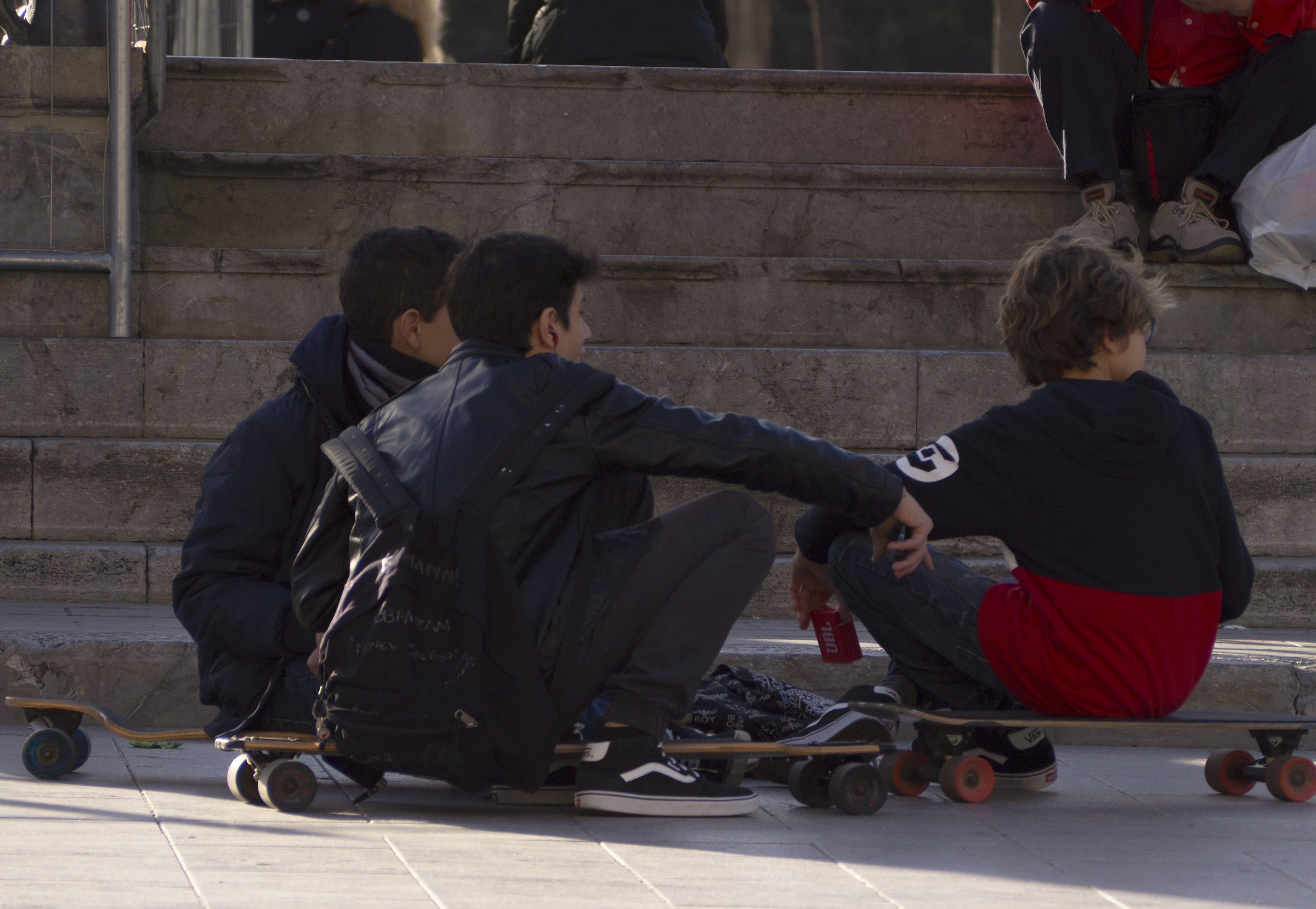 Skaters a riposo
